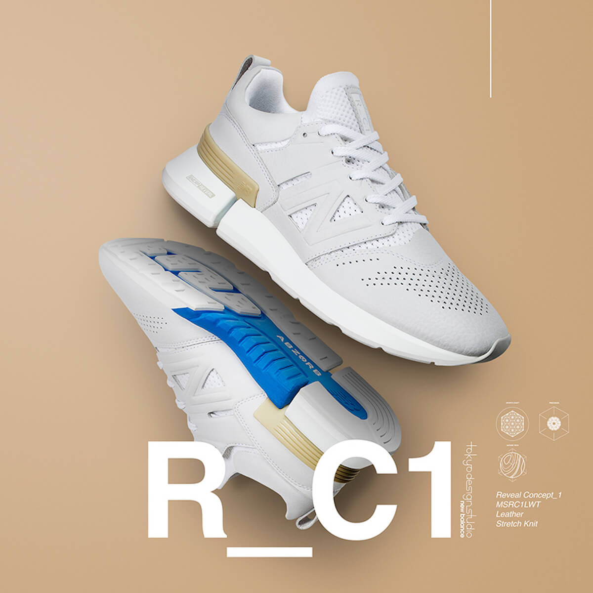 TOKYO DESIGN STUDIO New Balanceからフォーマルな「R_C1」レザーバージョン登場 ...