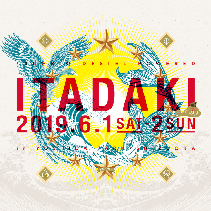 静岡発の野外音楽祭＜頂 -ITADAKI- 2019＞開催発表！ music190110_itadaki_01