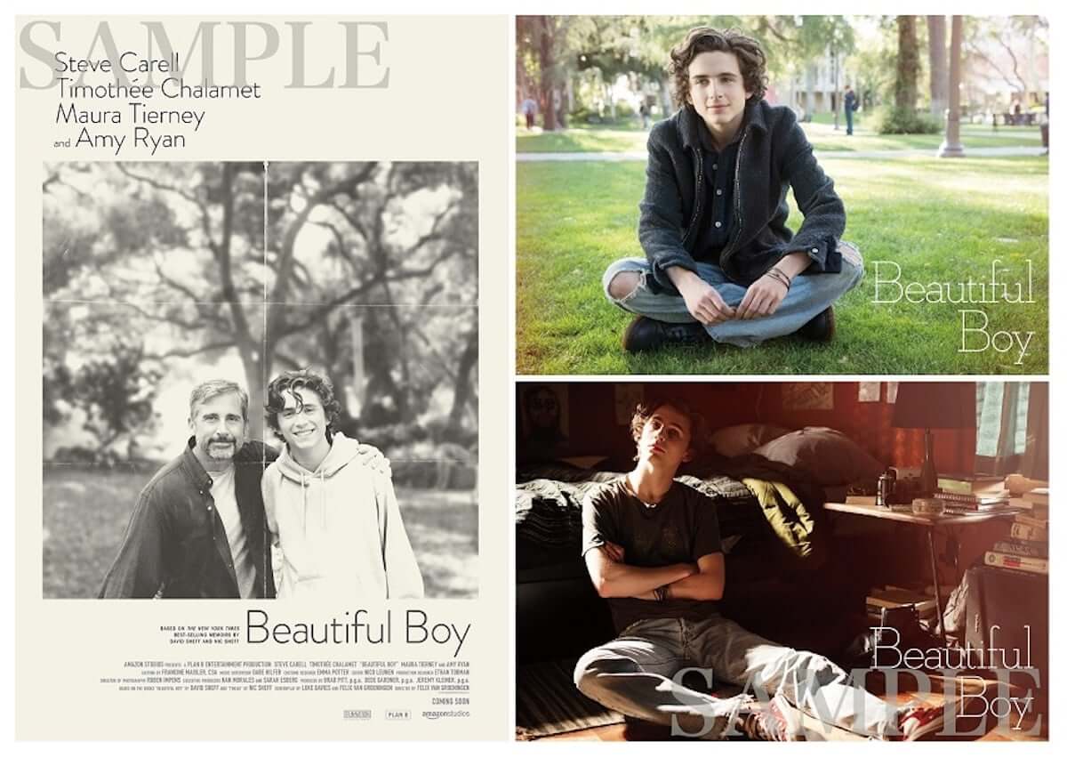 ティモシー・シャラメの美しさが溢れる映画「Beautiful Boy」場面写真 