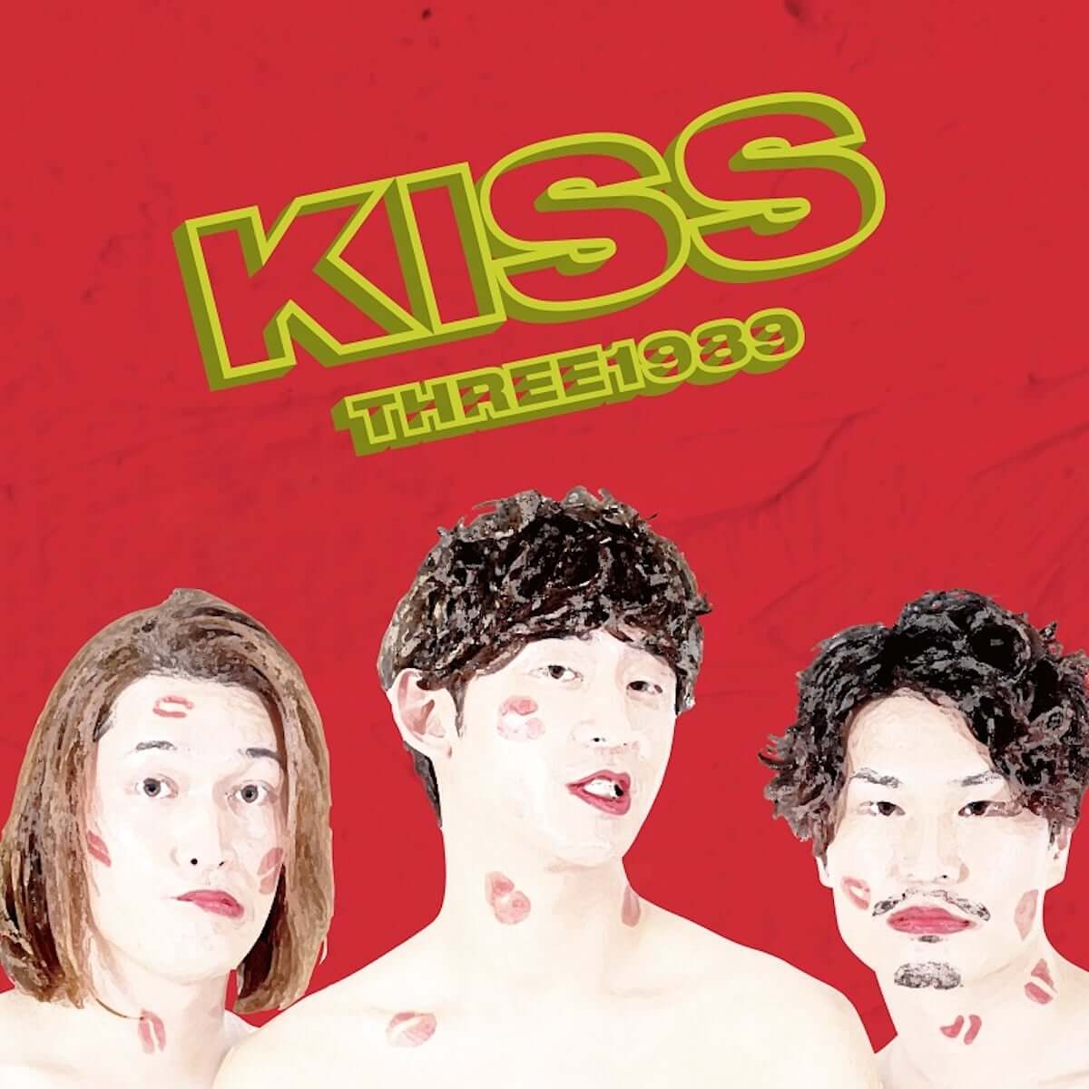 THREE1989、ニューアルバム「KISS」より先行配信開始＆ワンマンツアー追加公演決定 music190125-three1989-1-1200x1200
