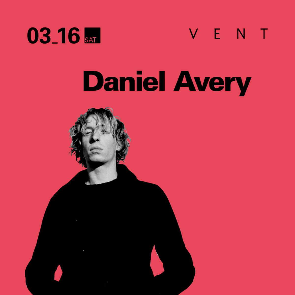 ロンドンのテクノ・シーン筆頭、Daniel AveryがVENTに登場 music190213-daniel-avery-vent-3-1200x1200