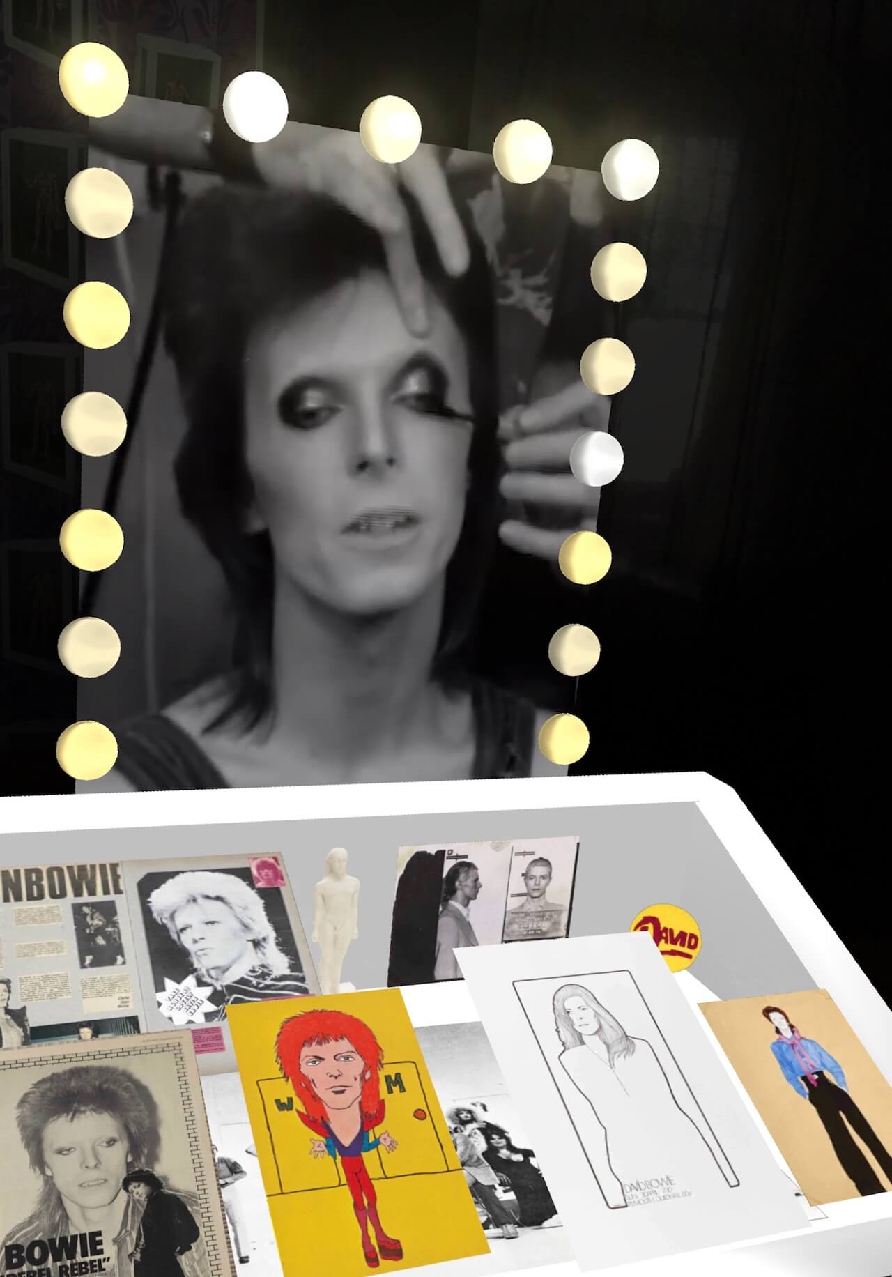 レビュー｜『DAVID BOWIE is』ARアプリは展覧会を拡張する technology190218-davidbowieisreal-12