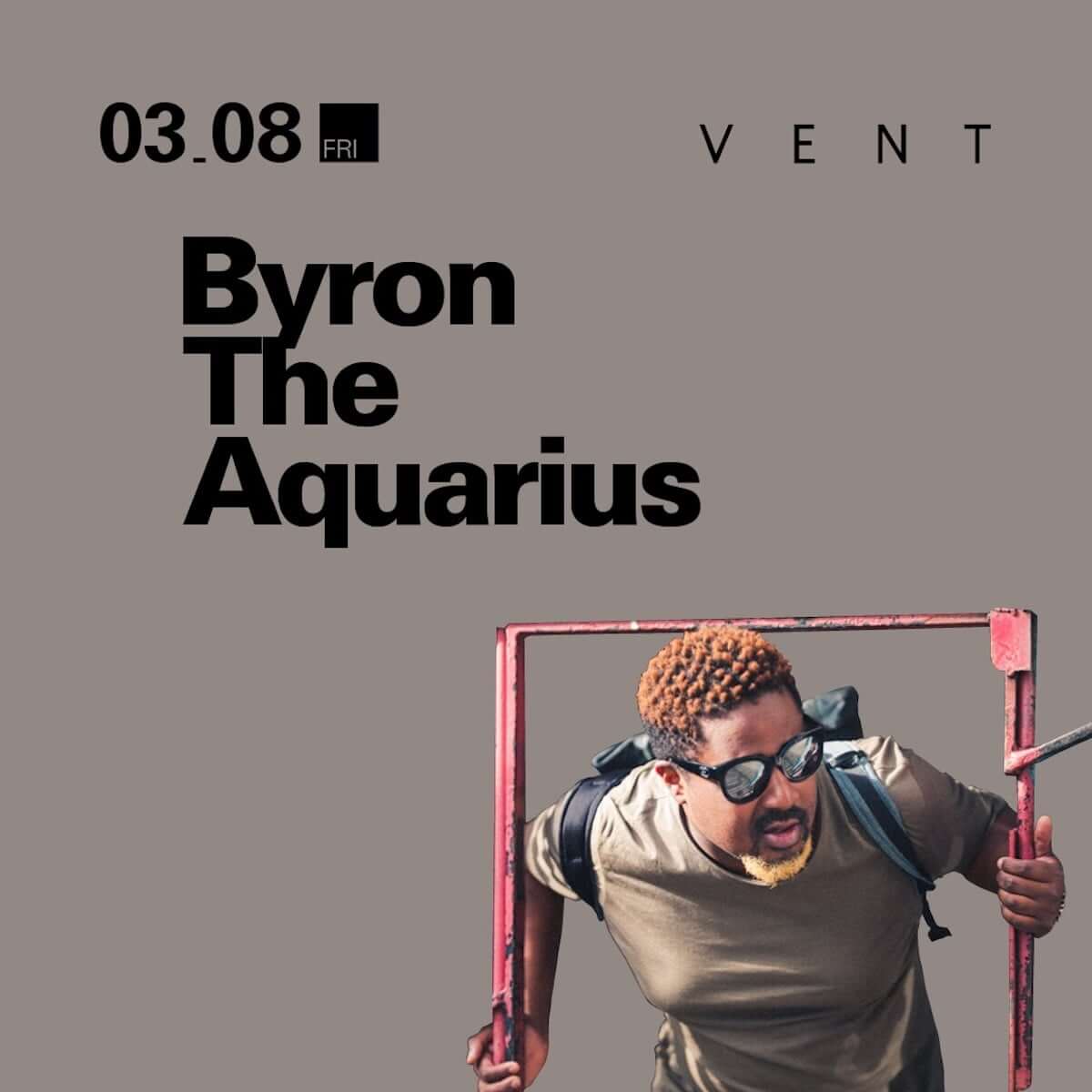 Theo Parrish、Flying Lotus、Onraが絶大な信頼をよせるプロデューサー、Byron The Aquarius待望の初来日決定！ music190221-byron-the-aquarius-vent-3-1200x1200