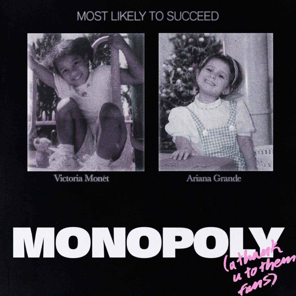 アリアナ・グランデ、親友との新曲「MONOPOLY」を緊急リリース！親友ヴィクトリア・モネとコラボ music190402_arianagrande_1-1200x1200