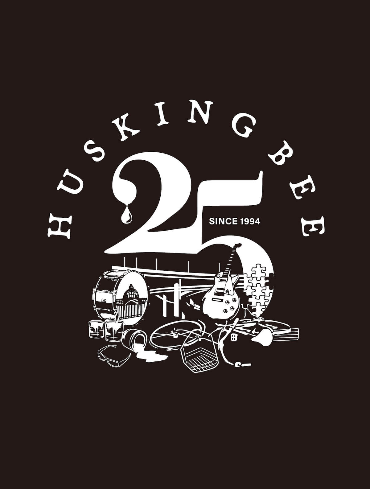 結成25周年のHUSKING BEE、四半世紀の足跡を凝縮したオールタイムベストを7月3日にリリース！ music190508huskingbee_info