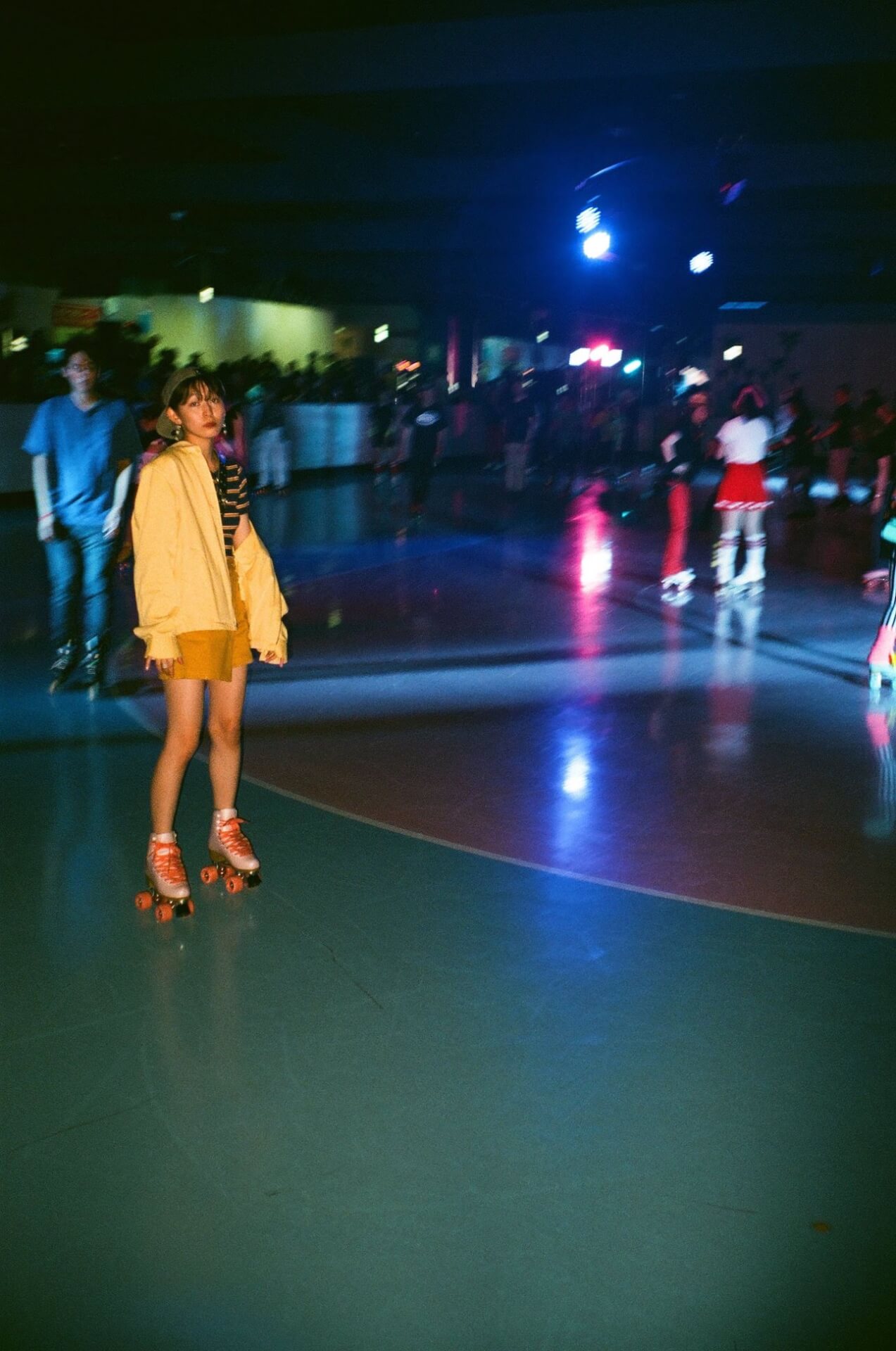 コウキシン女子の初体験vol.16 ナナヲアカリ：Red Bull Music Festival Tokyo 2019「DāM-FunK – A Roller Skate Affair」Photo by 中山桜 rarara190509-rbmf2019-roller-skate-disco-3