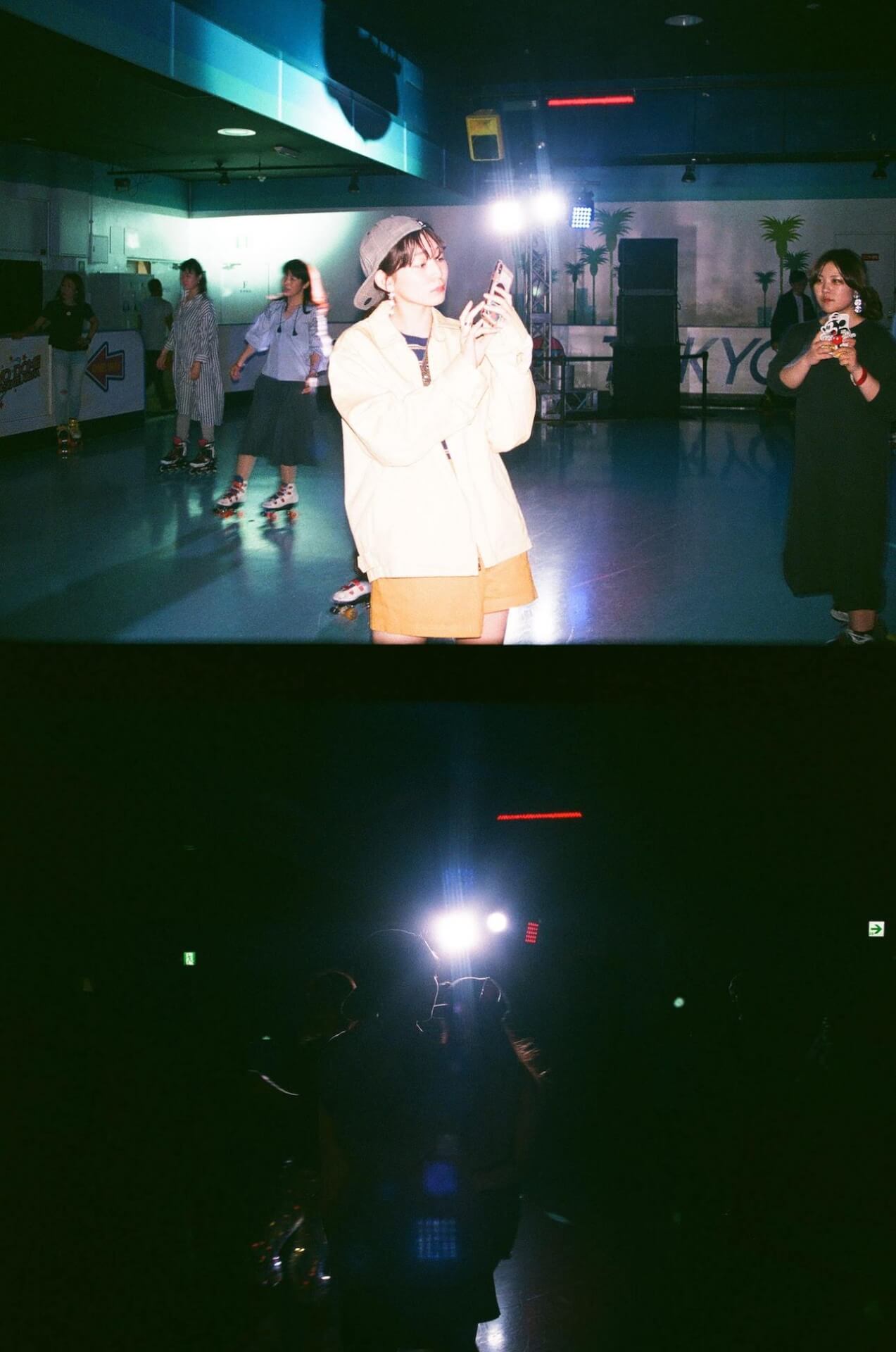 コウキシン女子の初体験vol.16 ナナヲアカリ：Red Bull Music Festival Tokyo 2019「DāM-FunK – A Roller Skate Affair」Photo by 中山桜 rarara190509-rbmf2019-roller-skate-disco-7