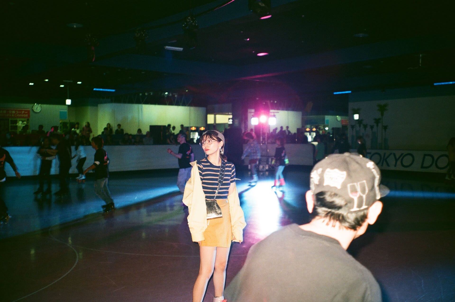 コウキシン女子の初体験vol.16 ナナヲアカリ：Red Bull Music Festival Tokyo 2019「DāM-FunK – A Roller Skate Affair」Photo by 中山桜 rarara190509-rbmf2019-roller-skate-disco-10