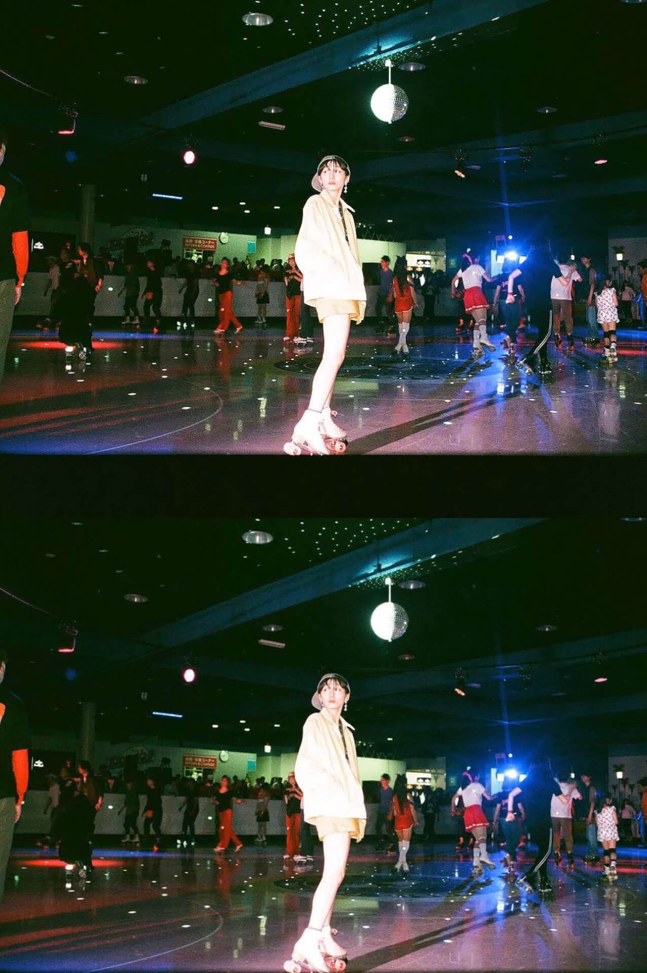 コウキシン女子の初体験vol.16 ナナヲアカリ：Red Bull Music Festival Tokyo 2019「DāM-FunK – A Roller Skate Affair」Photo by 中山桜 rarara190509-rbmf2019-roller-skate-disco-14