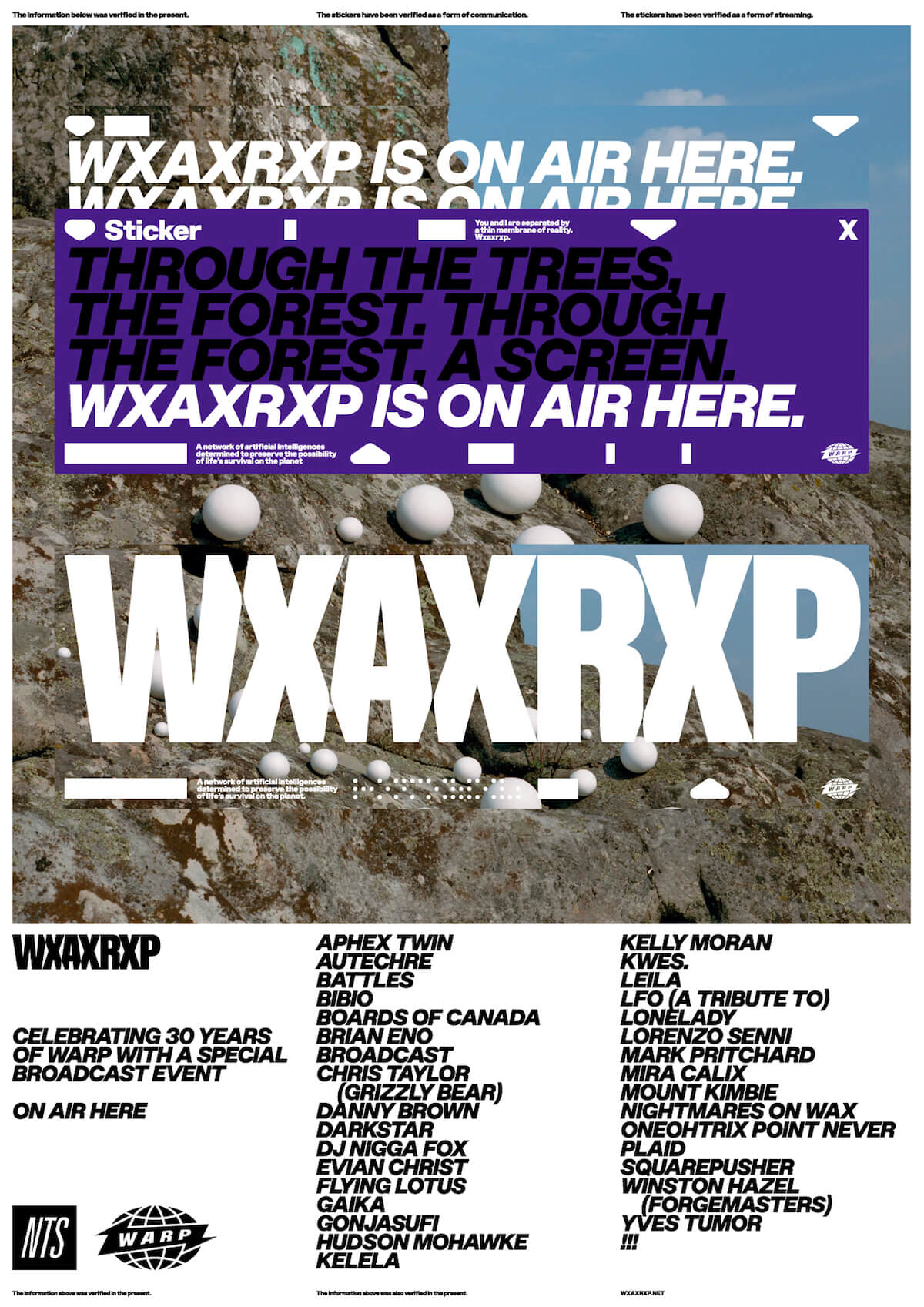 〈WARP〉× NTS Radioが実現！レーベル設立30周年記念オンライン音楽フェス開催 music190614_warp_nts_main