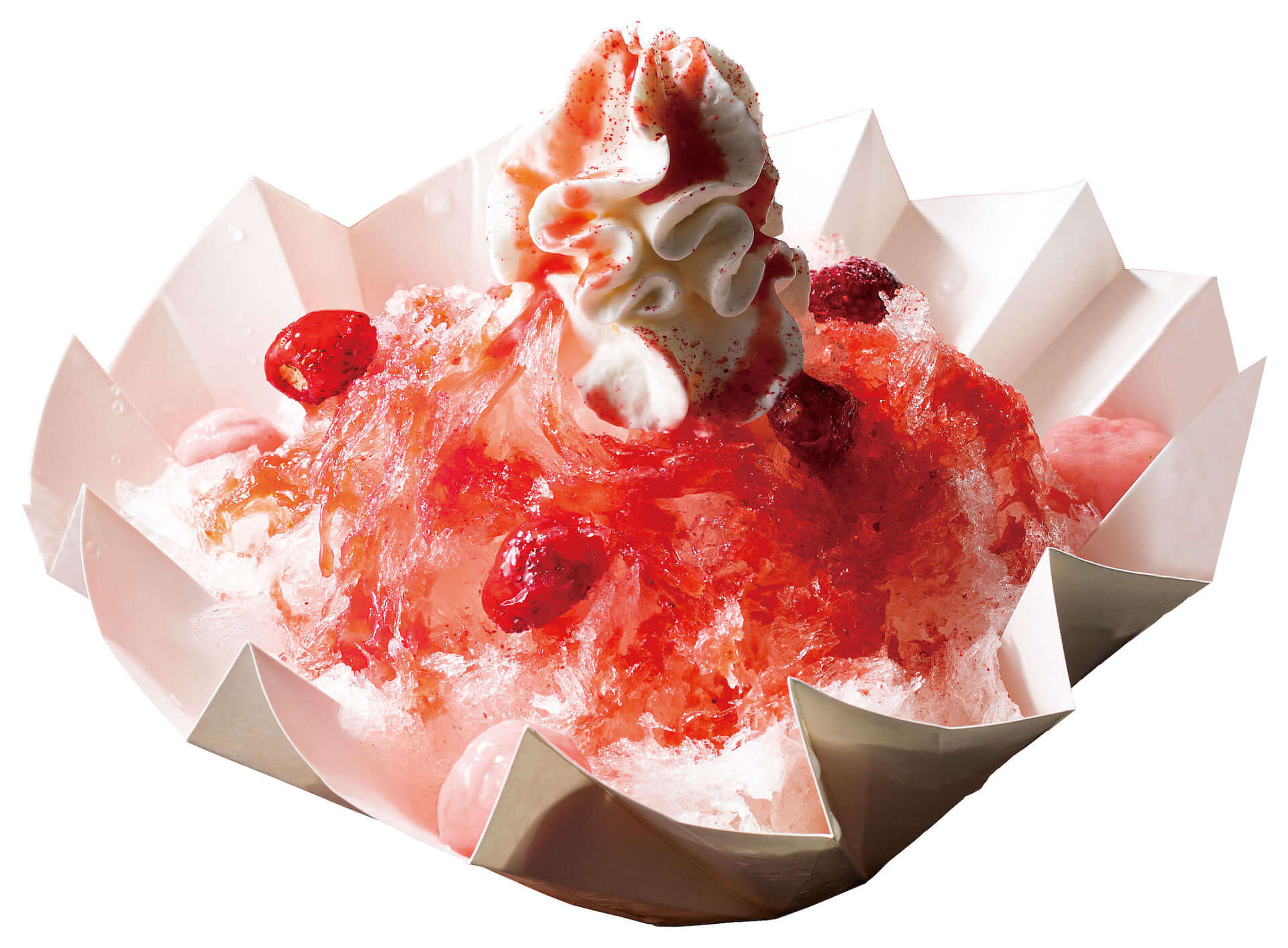 ヨックモック青山店に日本に7軒しかない氷職人の氷を使ったかき氷が登場！「苺」と「抹茶小豆」の2種類 gourmet190620yokumoku-kakigori_3-1920x1413