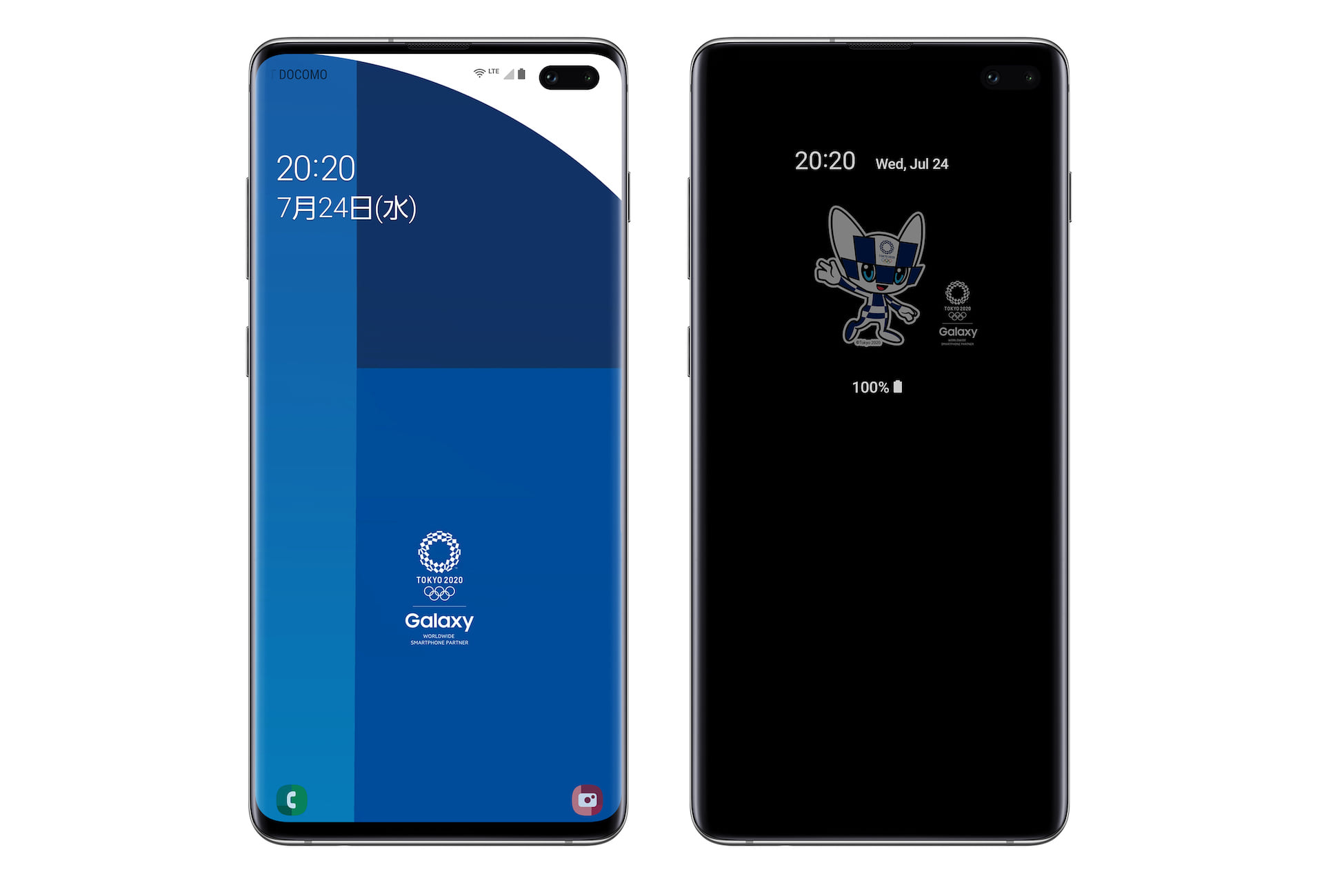 「Galaxy S10＋」東京五輪限定モデルにはマスコット「ミライトワ」が登場する特別壁紙も！特別パッケージ10,000台限定で7月24日発売 technology190718galaxy-olympic_4-1920x1280