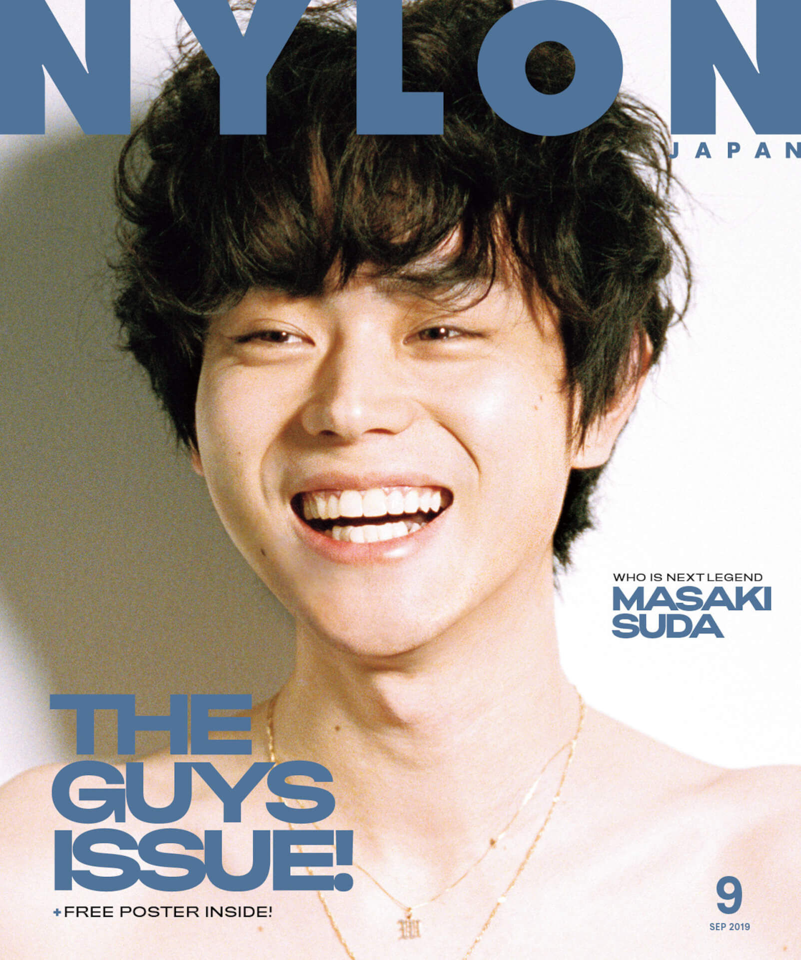 NYLON 9月号W表紙を飾るのは菅田将暉！史上初となる全員メンズの“GUYS