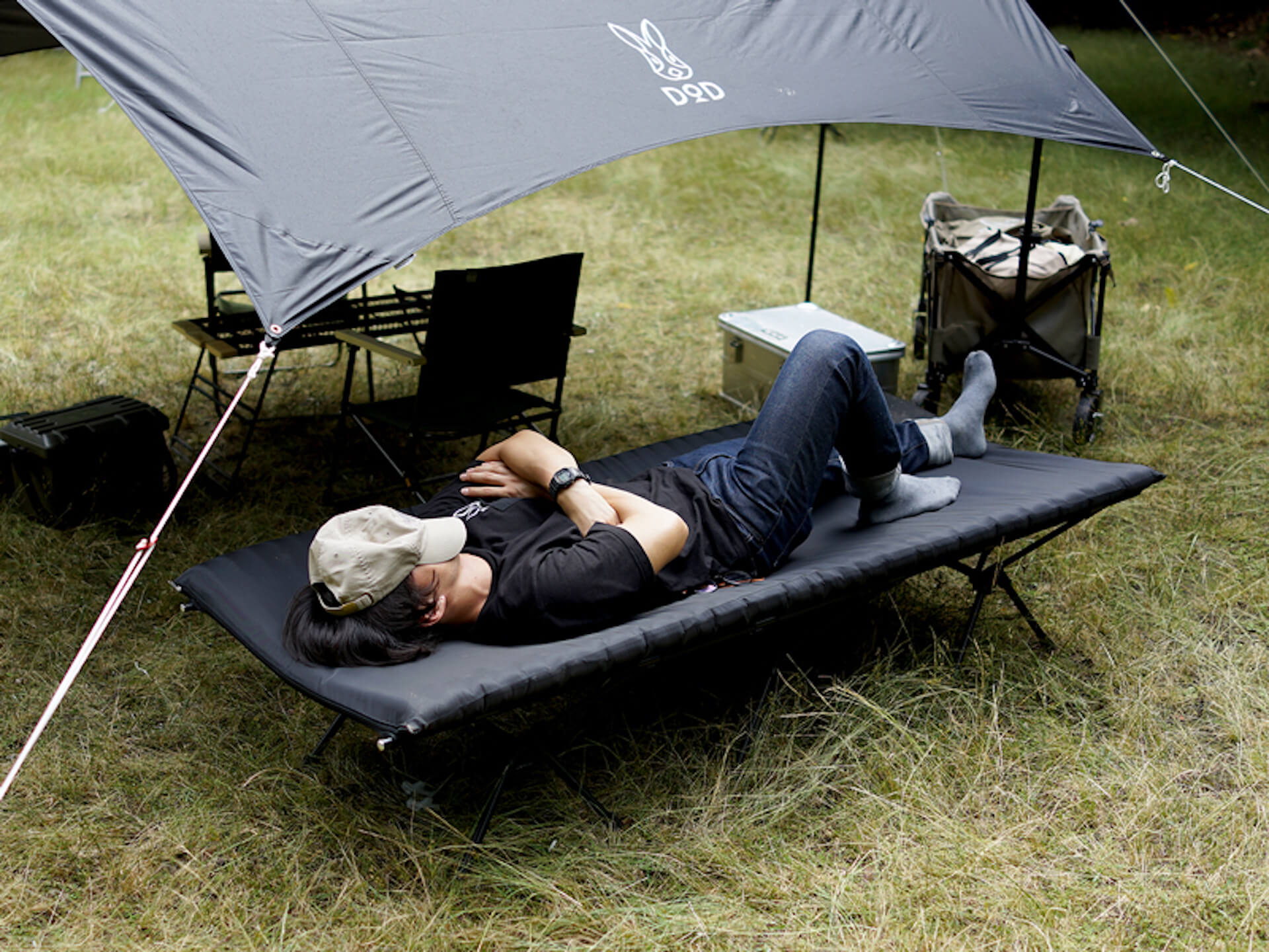 1台3役のキャンプ用ふかふかベッドが登場！男性でも快適な幅広設計なのにコンパクトで持ち運びに便利 | Qetic