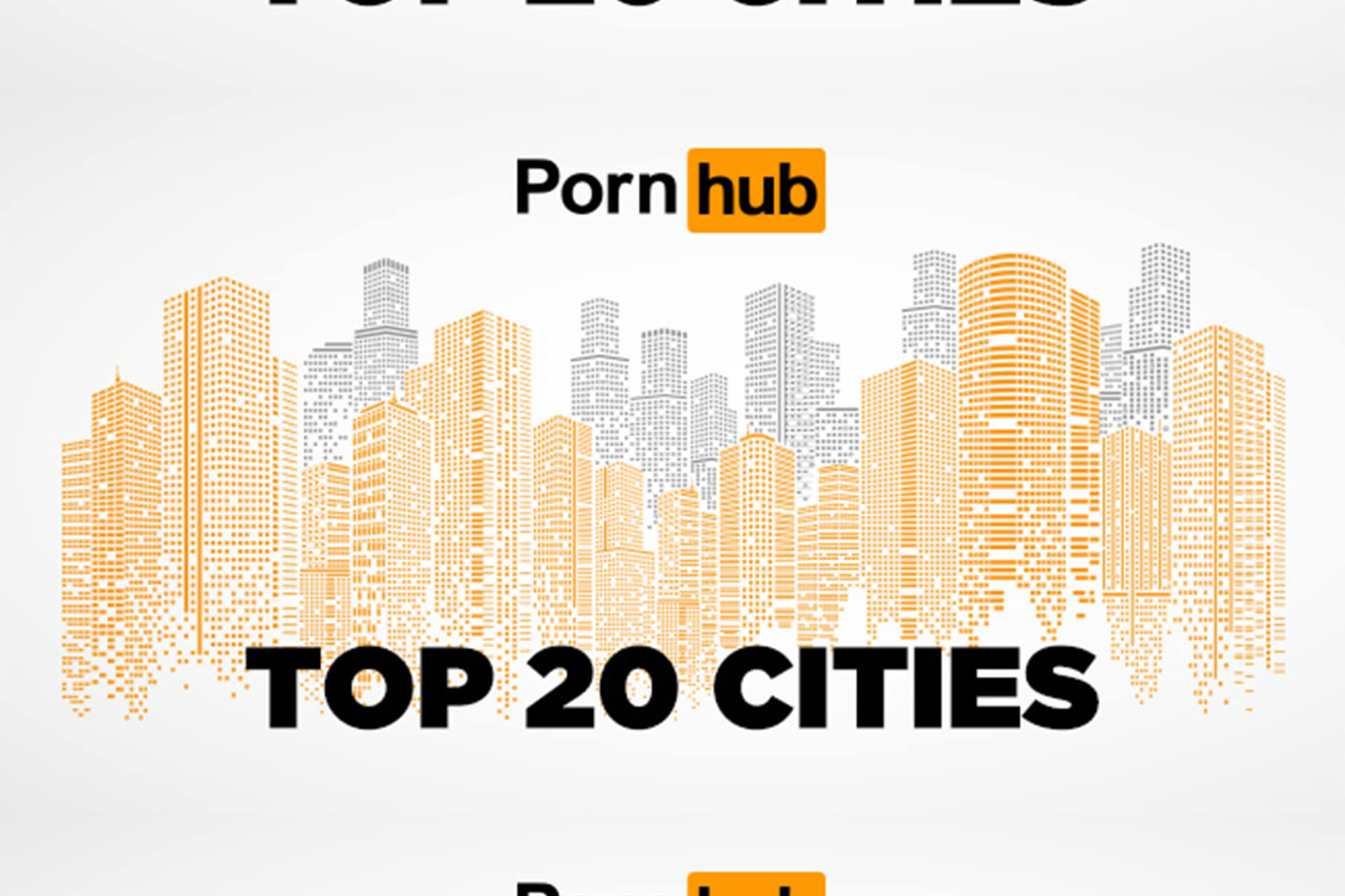 Pornhubが発表したエロい都市トップ20の6位に大阪 15位に横浜がランクイン 人気ジャンルは Japanese Qetic