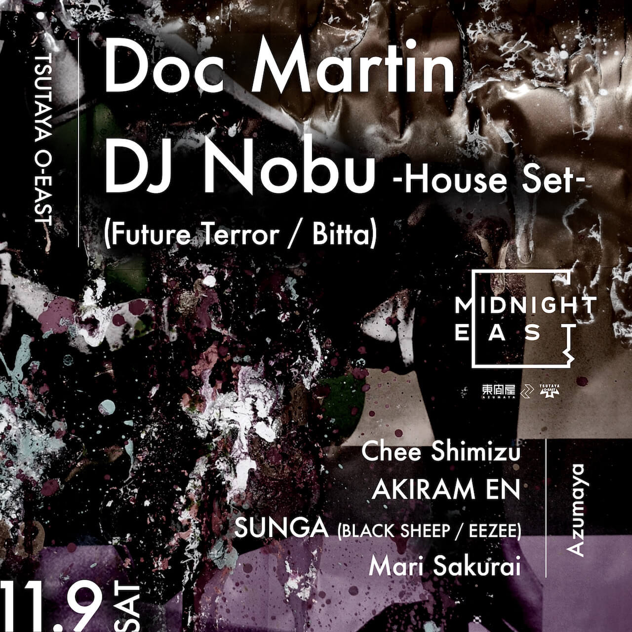 Midnight East - Doc Martin × DJ Nobu –