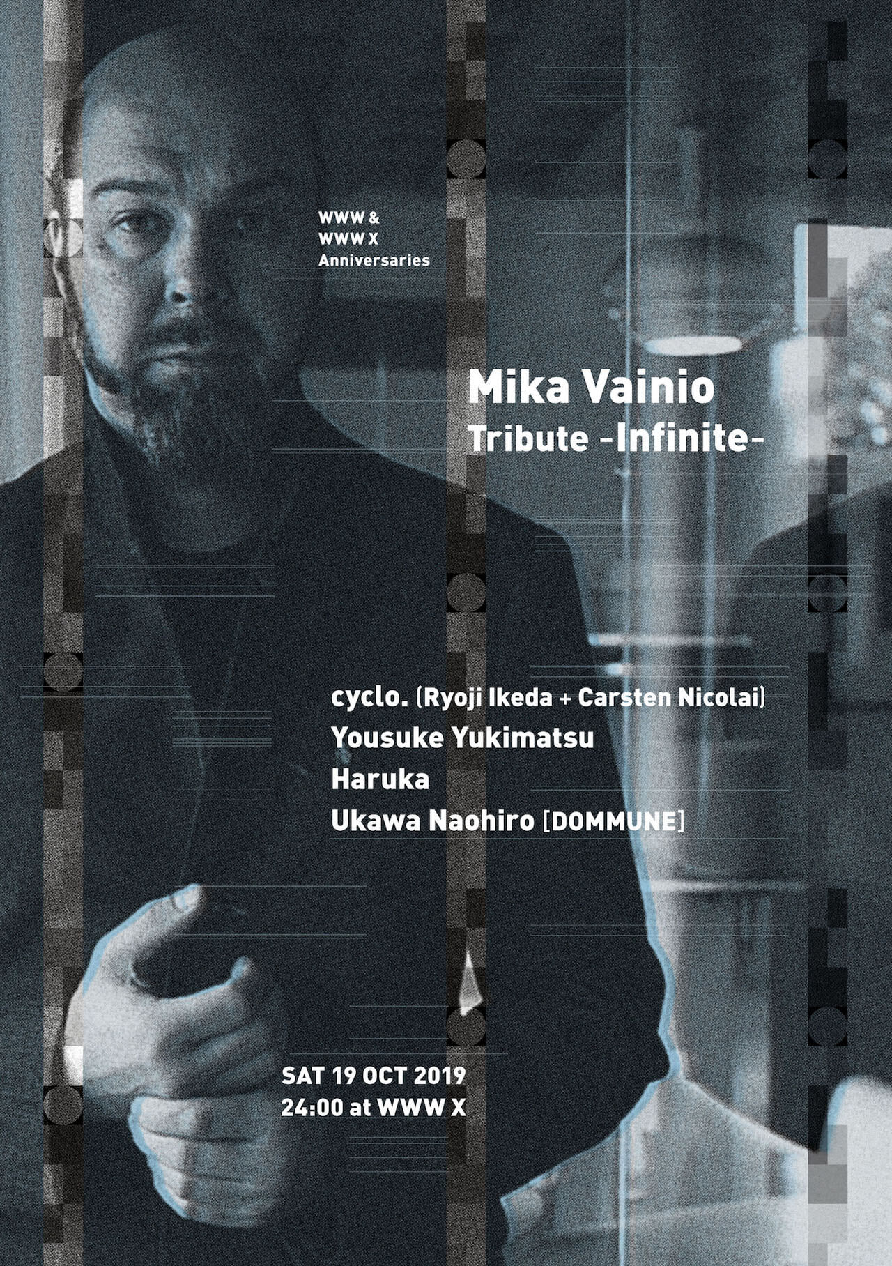 【なんと！】Mika Vainioトリビュート・イベントにDOMMUNEの宇川直宏がモジュラー＆DJセットで出演決定！ music191009-mika-vainio-tribute-1