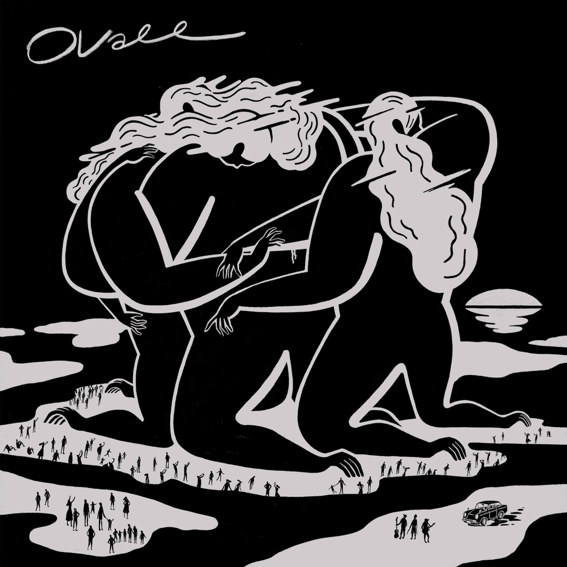 Ovall、真骨頂を魅せるセルフタイトルアルバムが完成｜先行シングル「Slow Motion Town」 リリース Ovall_3rdAlbum_JKT