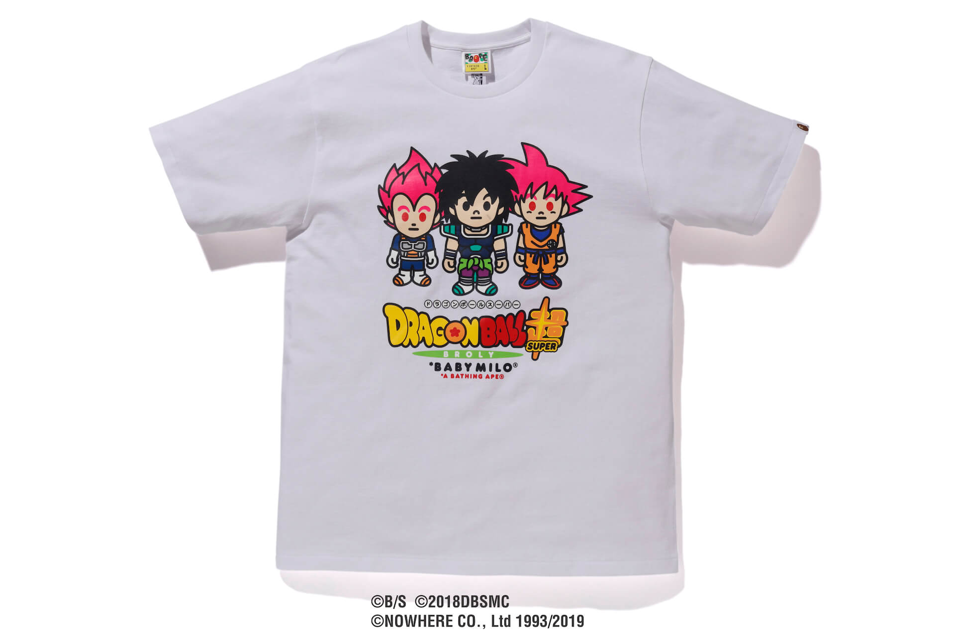 BAPE × ドラゴンボール コラボTシャツ