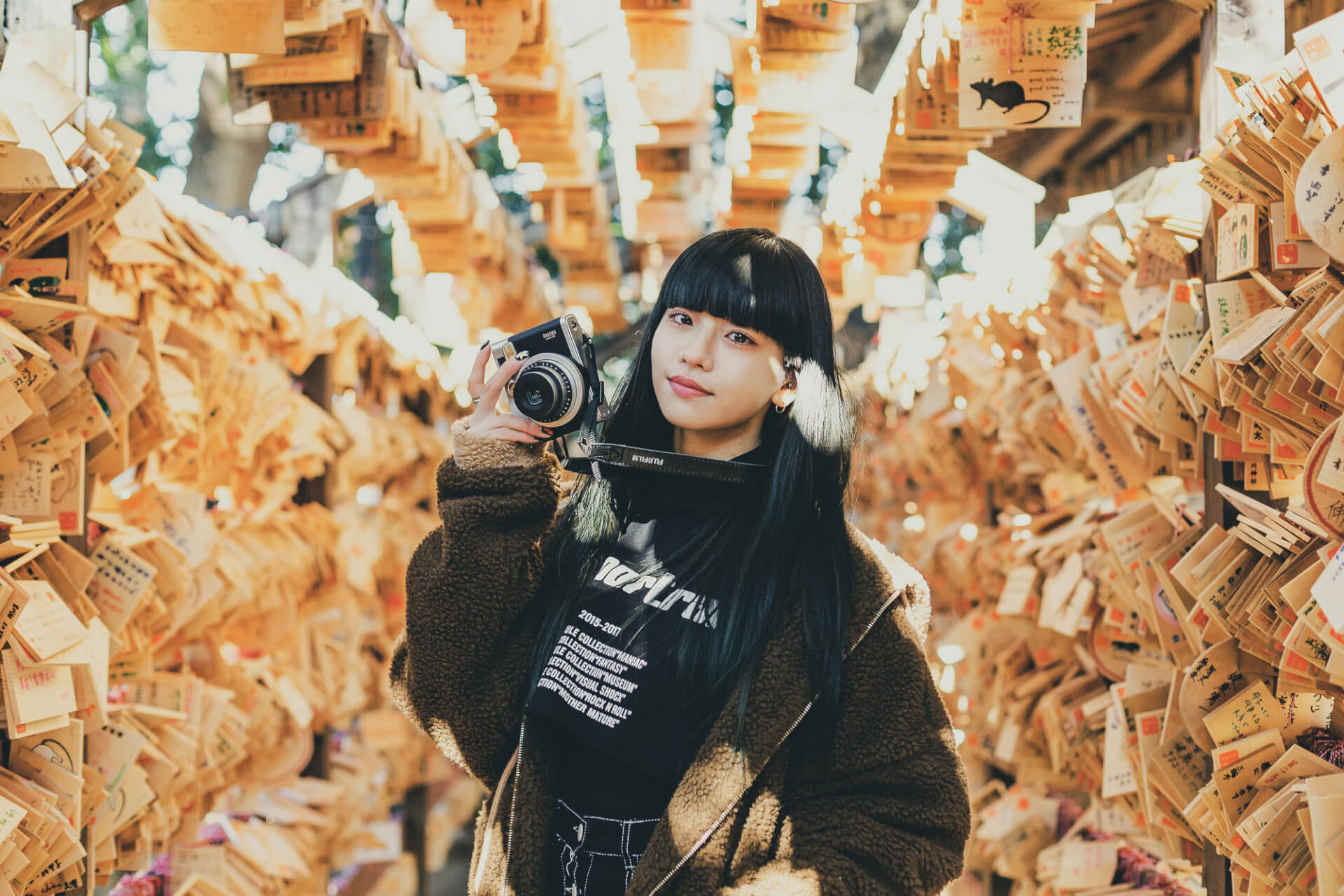 FAKY・Hinaのチェキさんぽ。おいものチップスを食べに川越をぶらり旅