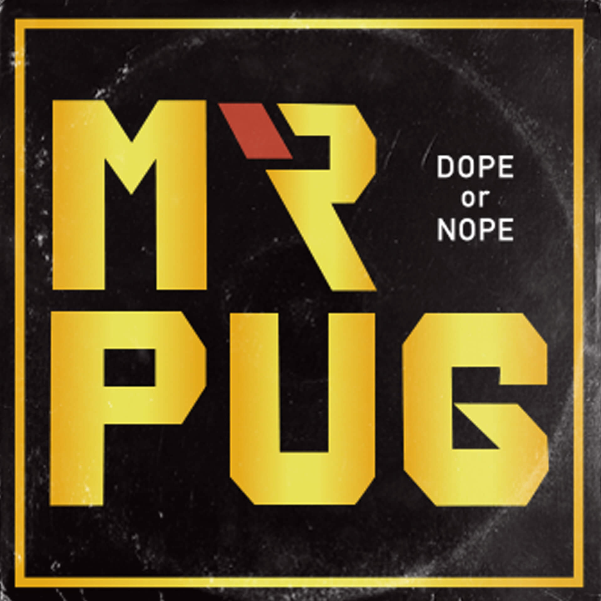 Mr.PUGの1stアルバム『P-Shock』、EP『DOPE or NOPE』がサブスク解禁｜『DOPE or NOPE』は初フィジカル化 music200326-mrpug-1