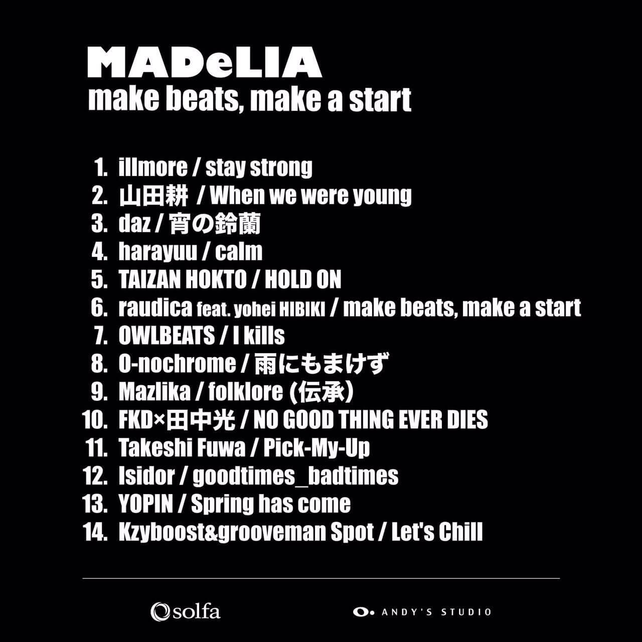 MADeLIA -make beats, make a start-