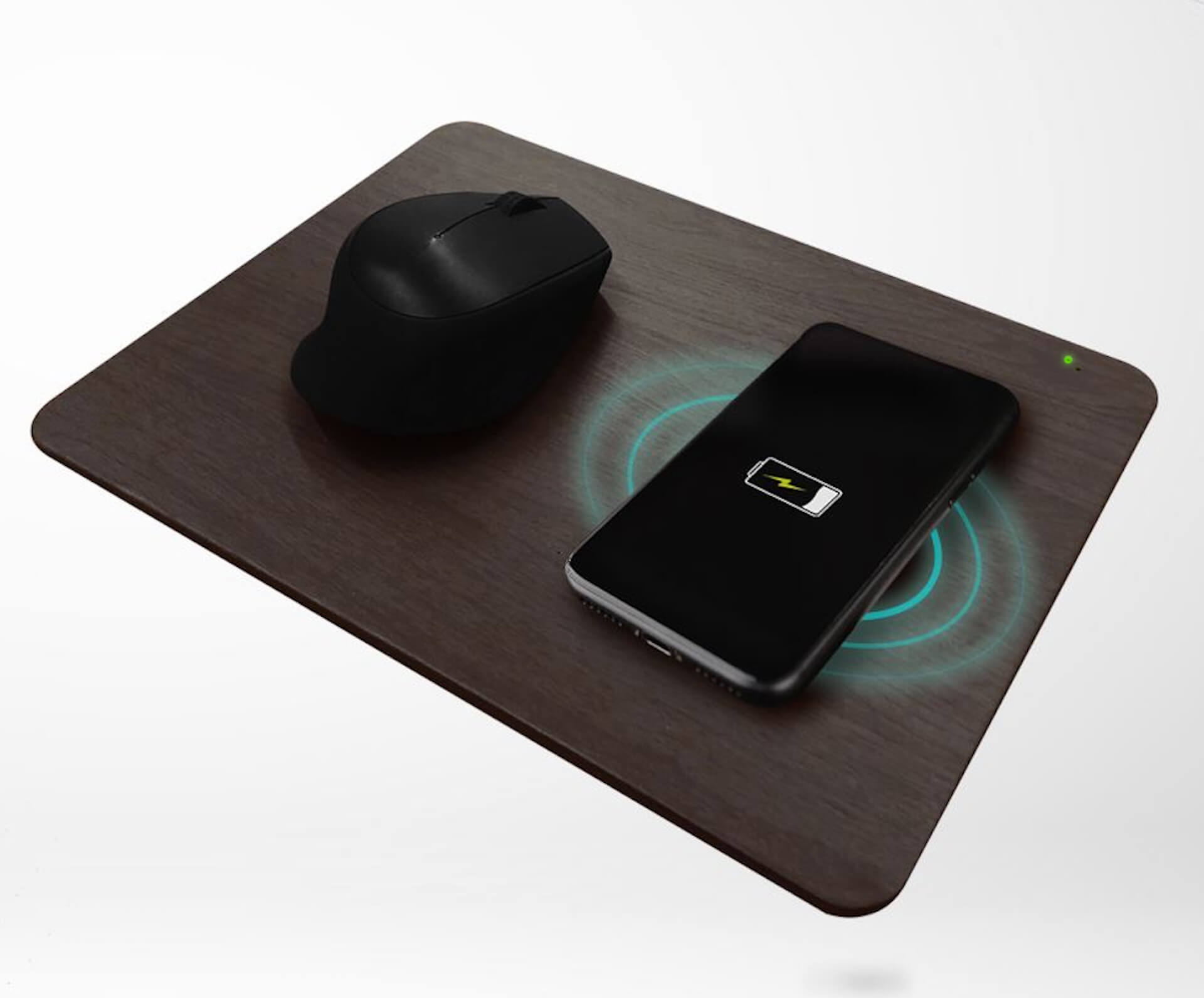 安くて使いやすいワイヤレス充電マウスパッドが登場！スマホを充電しながらマウスを操作 tech200522_charger_3