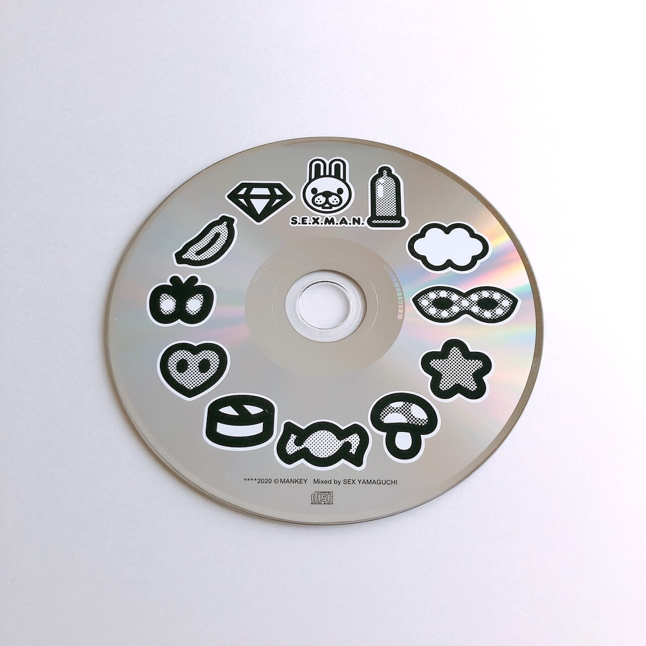 MANKEY＆SEX YamaguchiによるMIX CD『S.E.X.M.A.N.』にキケンなウワサ──『ちんかめ』内藤啓介キュレートの展示＜Let’s get naked＞が開催中 music200703-letsgetnaked-mankey-sexyamaguchi-2-1