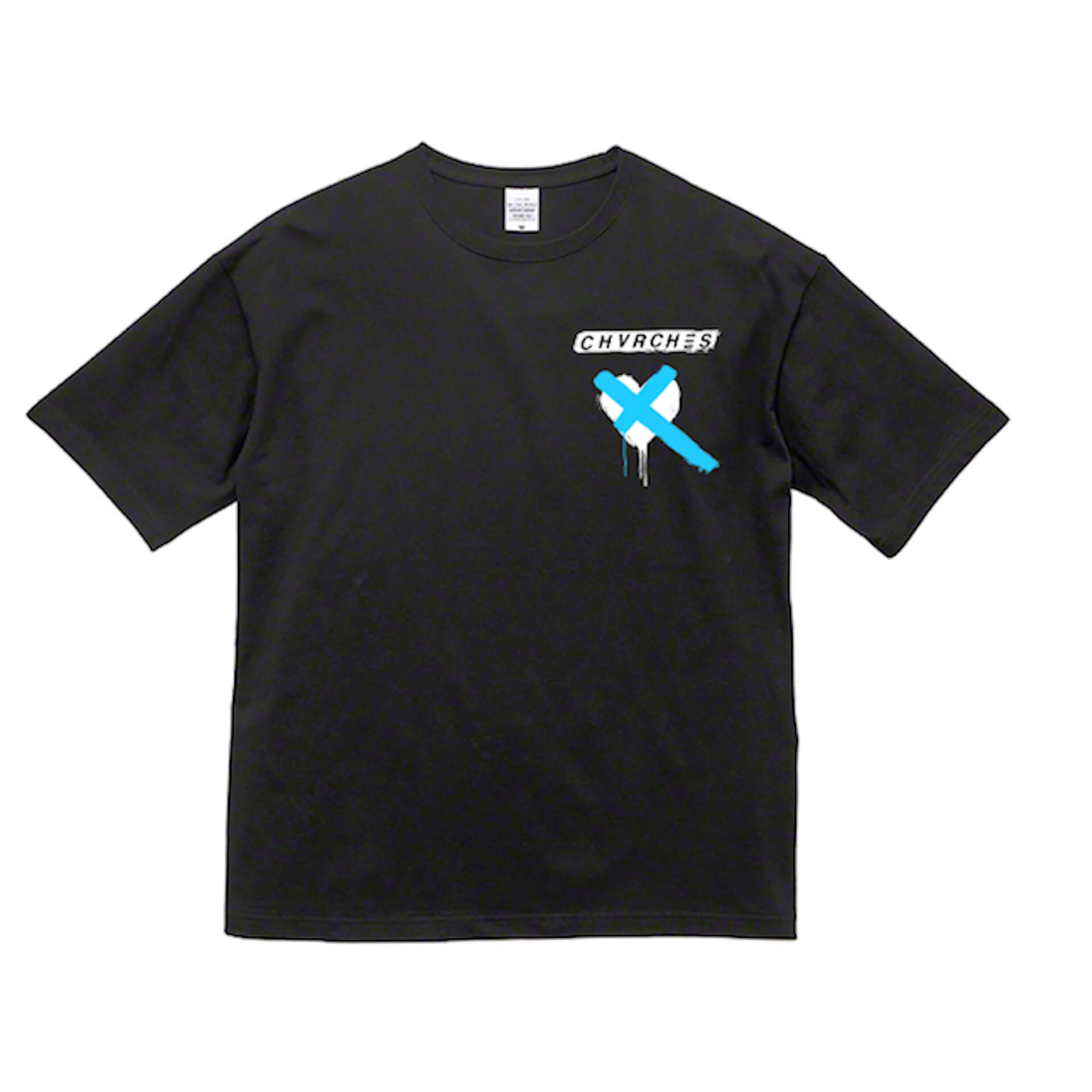 CHVRCHESの日本限定TシャツがBEATINK公式サイトで受注受付開始！アルバムアートワークをあしらったデザイン music200722_chvrches_02