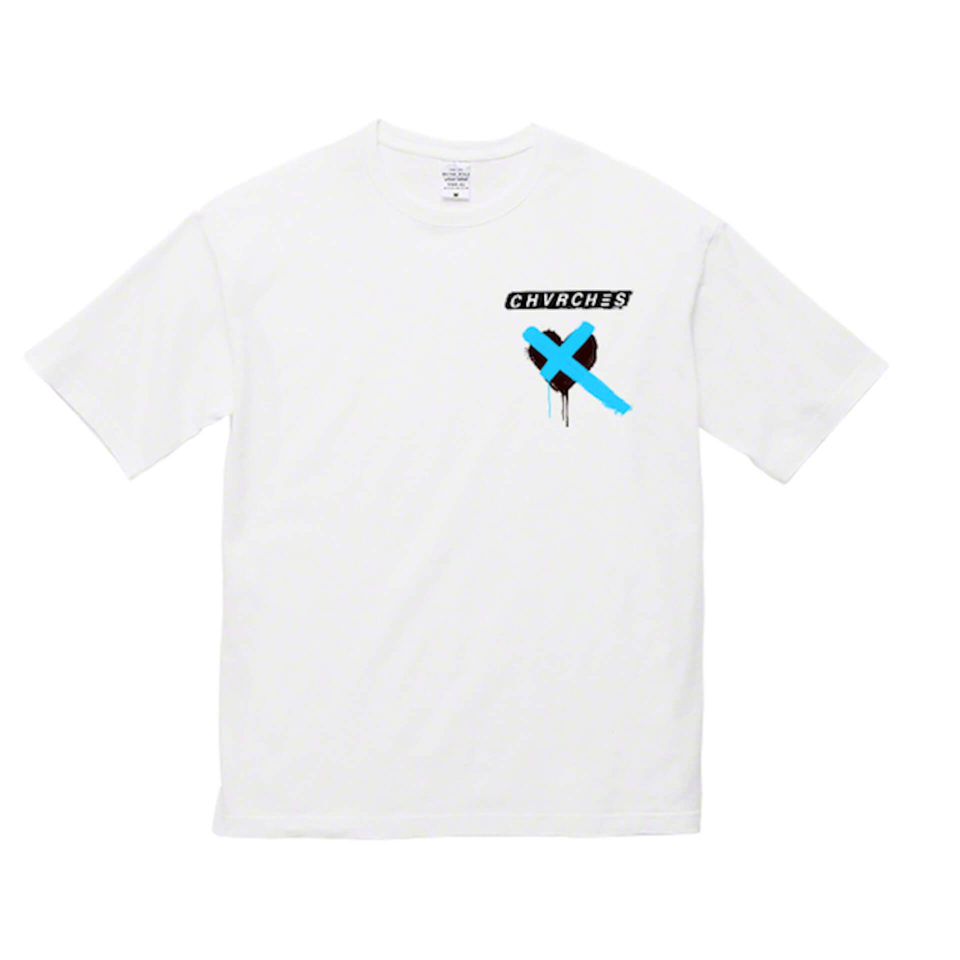 CHVRCHESの日本限定TシャツがBEATINK公式サイトで受注受付開始！アルバムアートワークをあしらったデザイン music200722_chvrches_03
