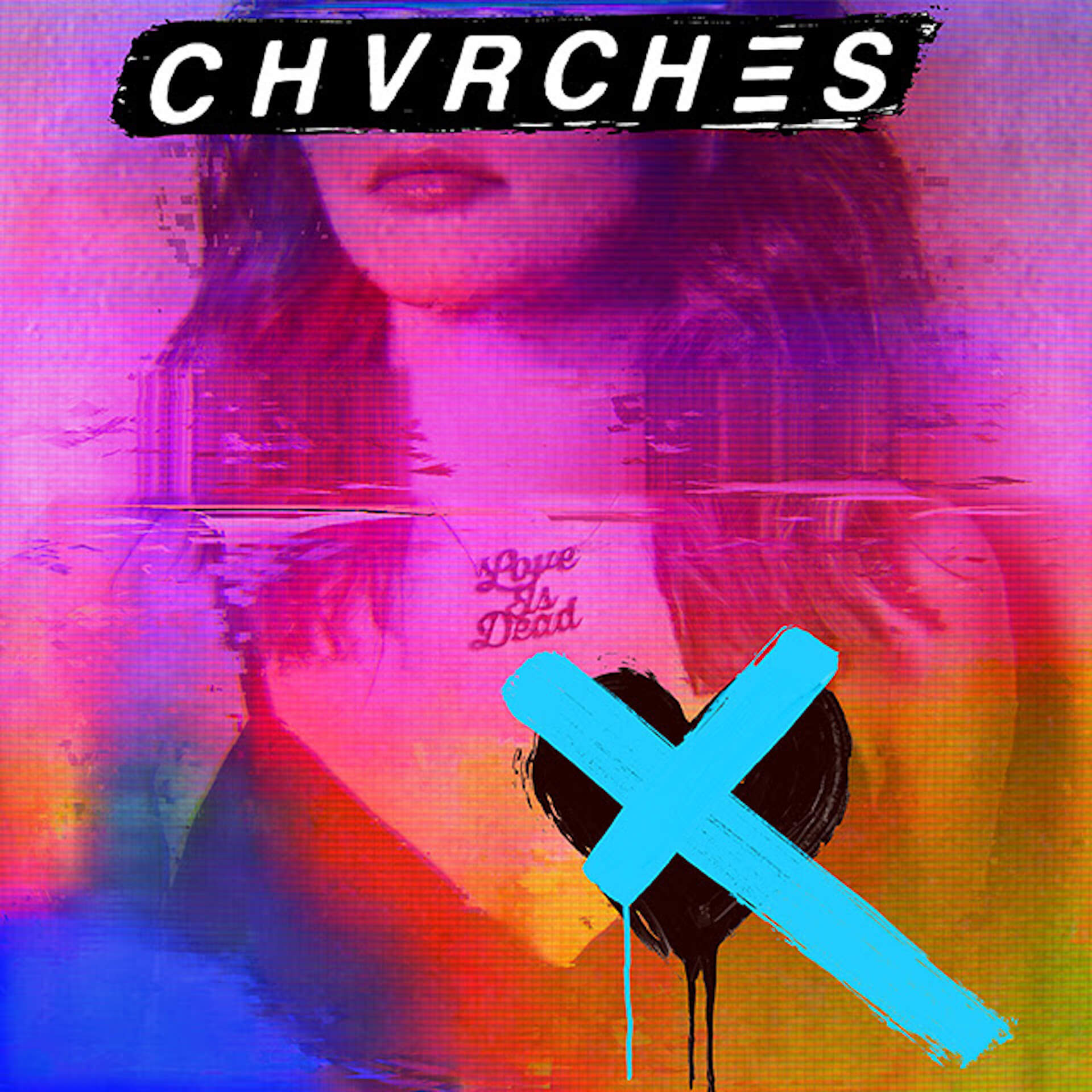CHVRCHESの日本限定TシャツがBEATINK公式サイトで受注受付開始！アルバムアートワークをあしらったデザイン music200722_chvrches_04