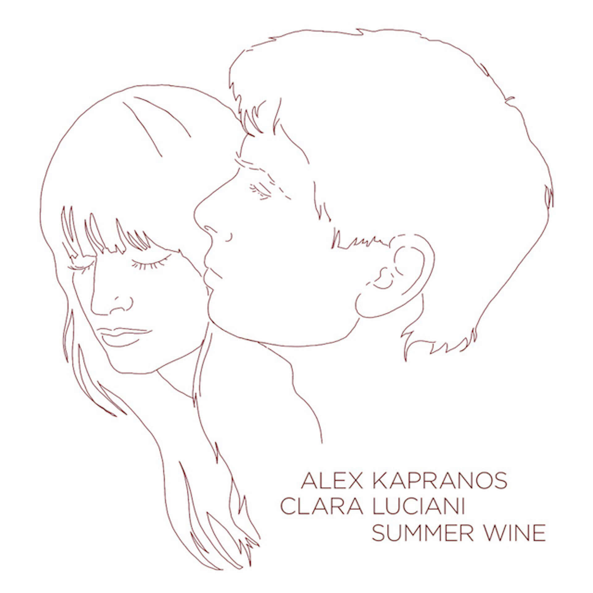 Franz Ferdinandのフロントマン・Alex KapranosとフランスのSSW・Clara Lucianiがコラボした“Summer Wine”のMVが公開！ music200731_alexkapranos-claraluciani_2-1920x1920
