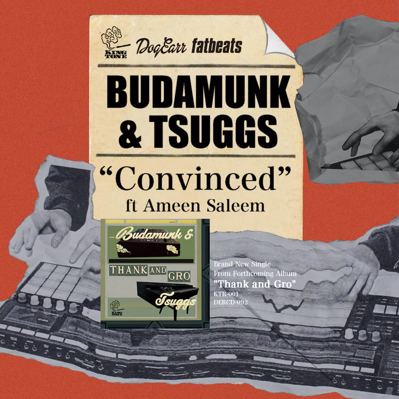 雲の最深部へ──Budamunkとジャズ・ピアニストTSuggsのコラボ・アルバム『Thank and Gro』がリリース music200809-budamunk-tsuggs-1