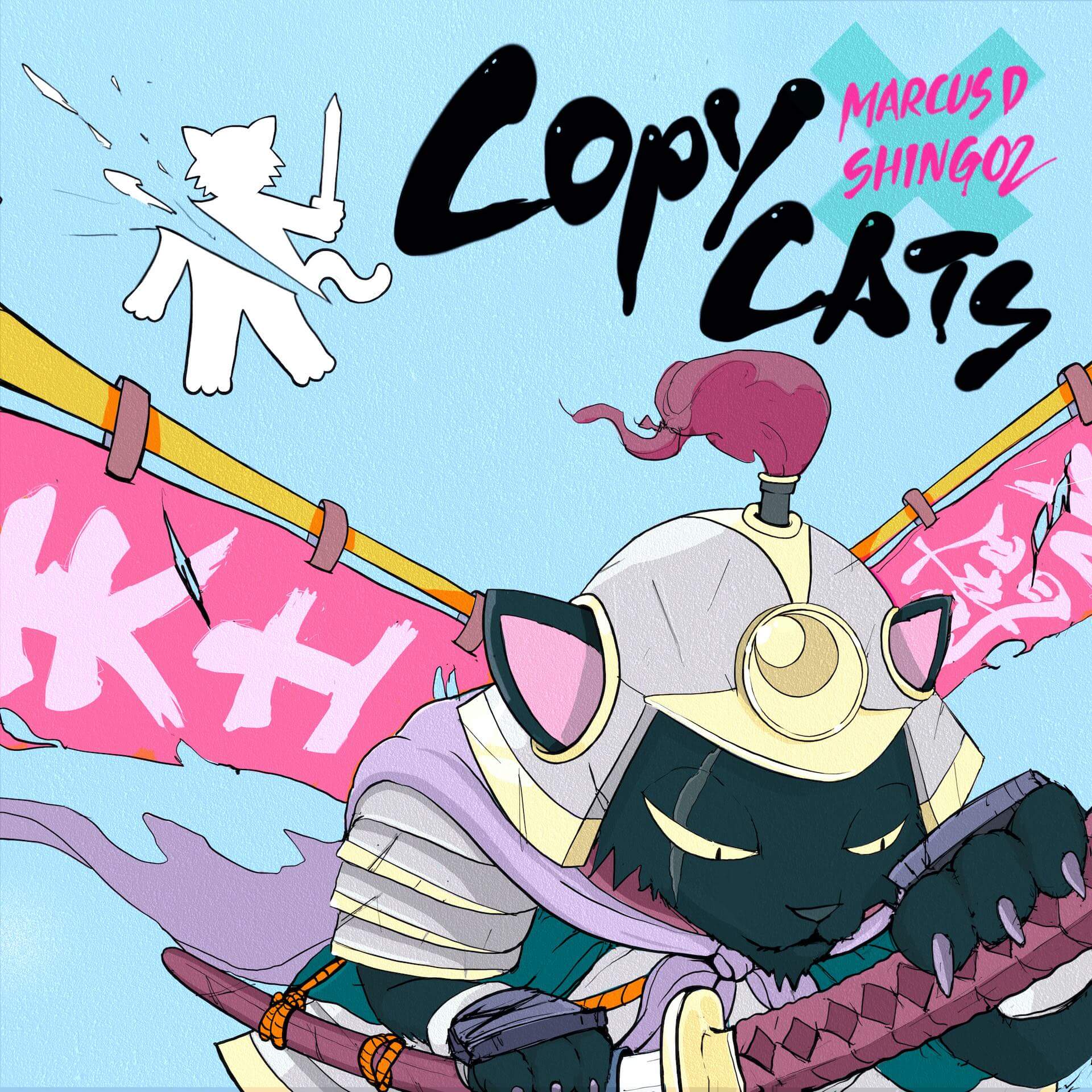 Marcus DとShing02によるコラボ作品『Copycats』が発売決定！新曲の