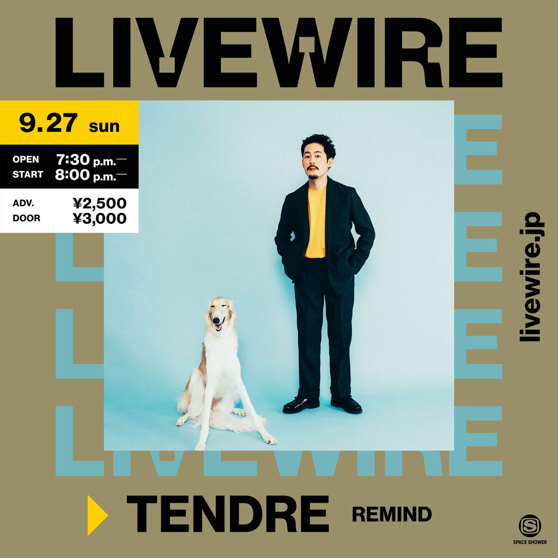＜LIVEWIRE＞で開催のTENDRE初有料配信ライブ・REMINDの詳細が決定＆チケット発売！当日はマル秘ゲストも登場 music2020908-livewire