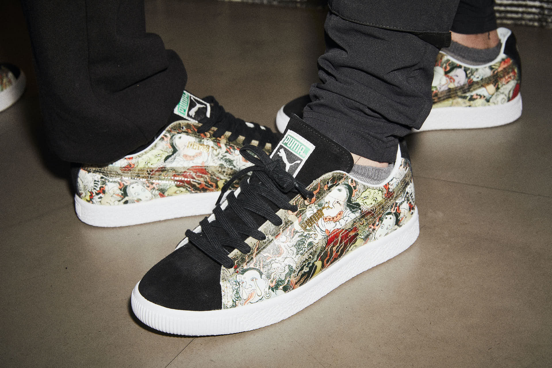 atmos、PUMA、THREE TIDES TATTOOによるコラボシューズ第2弾が登場！百 