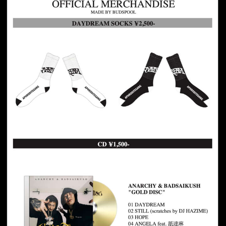 ANARCHY & BADSAIKUSH GOLD DISC 舐達麻 12inc+ervateiraselva.com.br