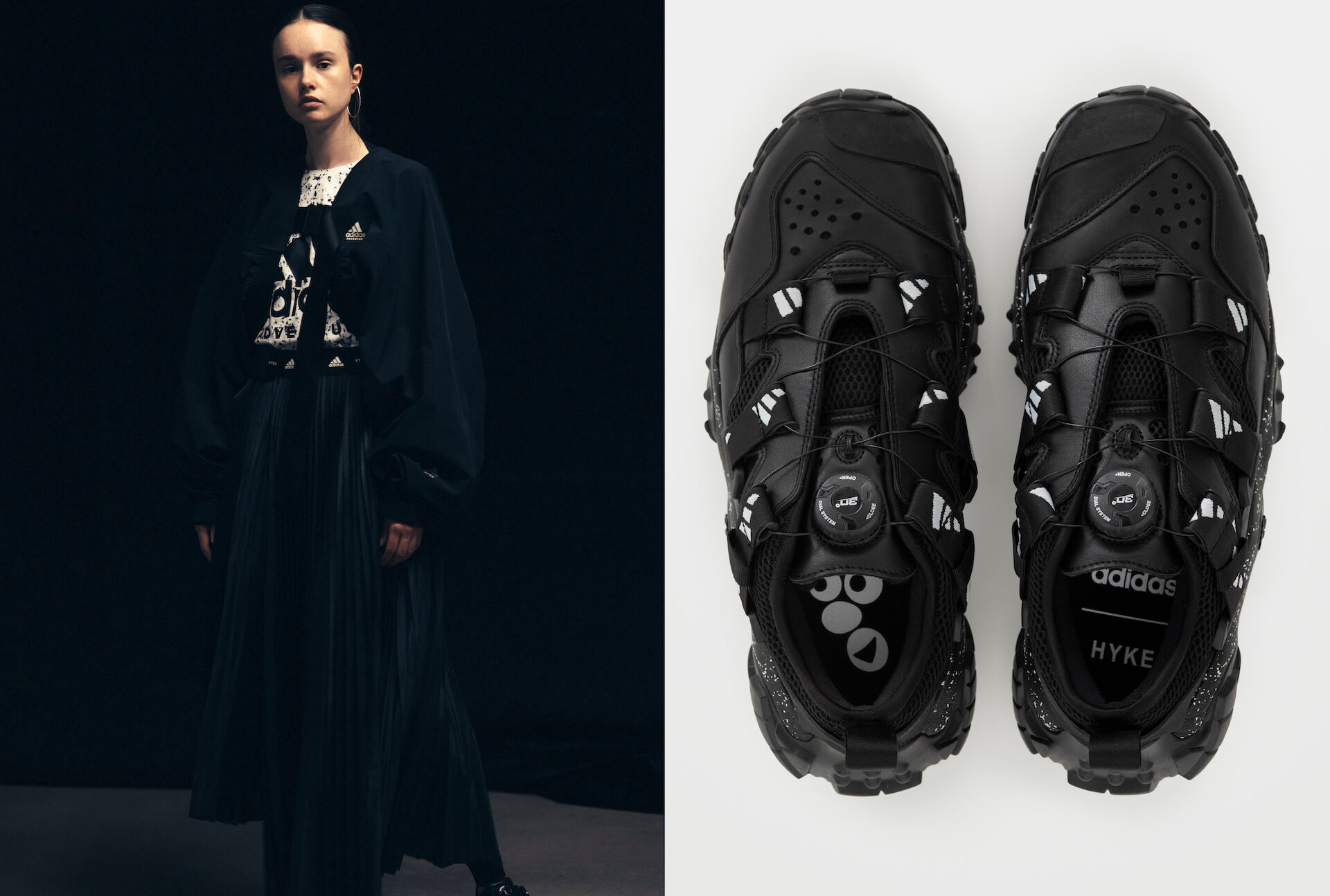 adidasとHYKEのコラボコレクションに最新秋冬アイテムが登場！90年代