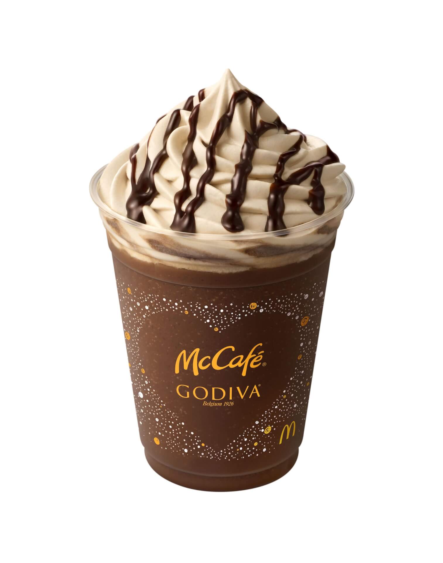 マクドナルドのマックカフェがゴディバと初コラボ ゴディバ チョコレートエスプレッソフラッペ マカロン ゴディバ チョコレートエスプレッソフラッペ が期間限定発売 Qetic
