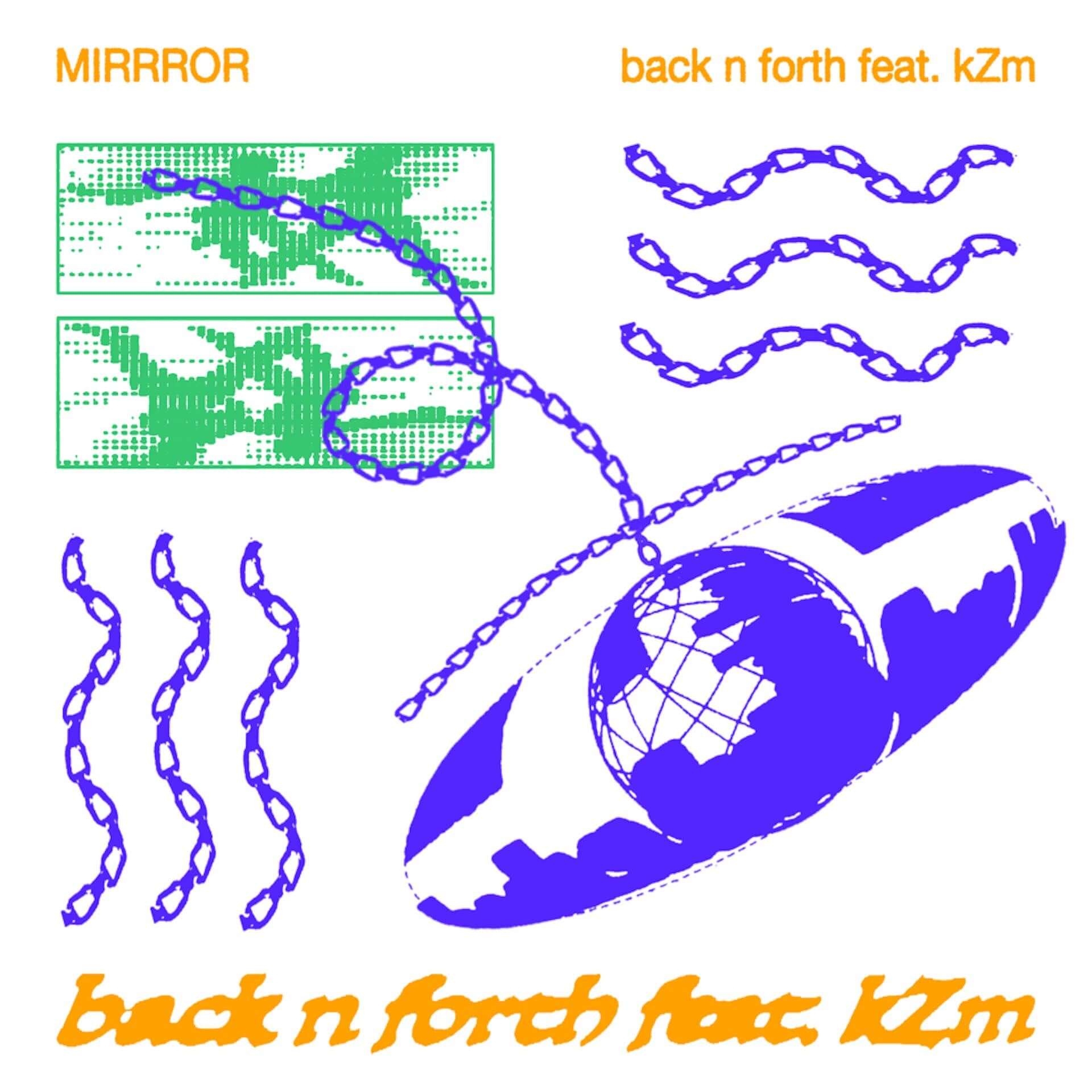 MIRRRORがkZmを迎えた新曲“back n forth”をリリース＆コメントも公開！アートワーク担当はCYKのKotsu music201207_mirrror_3-1920x1920