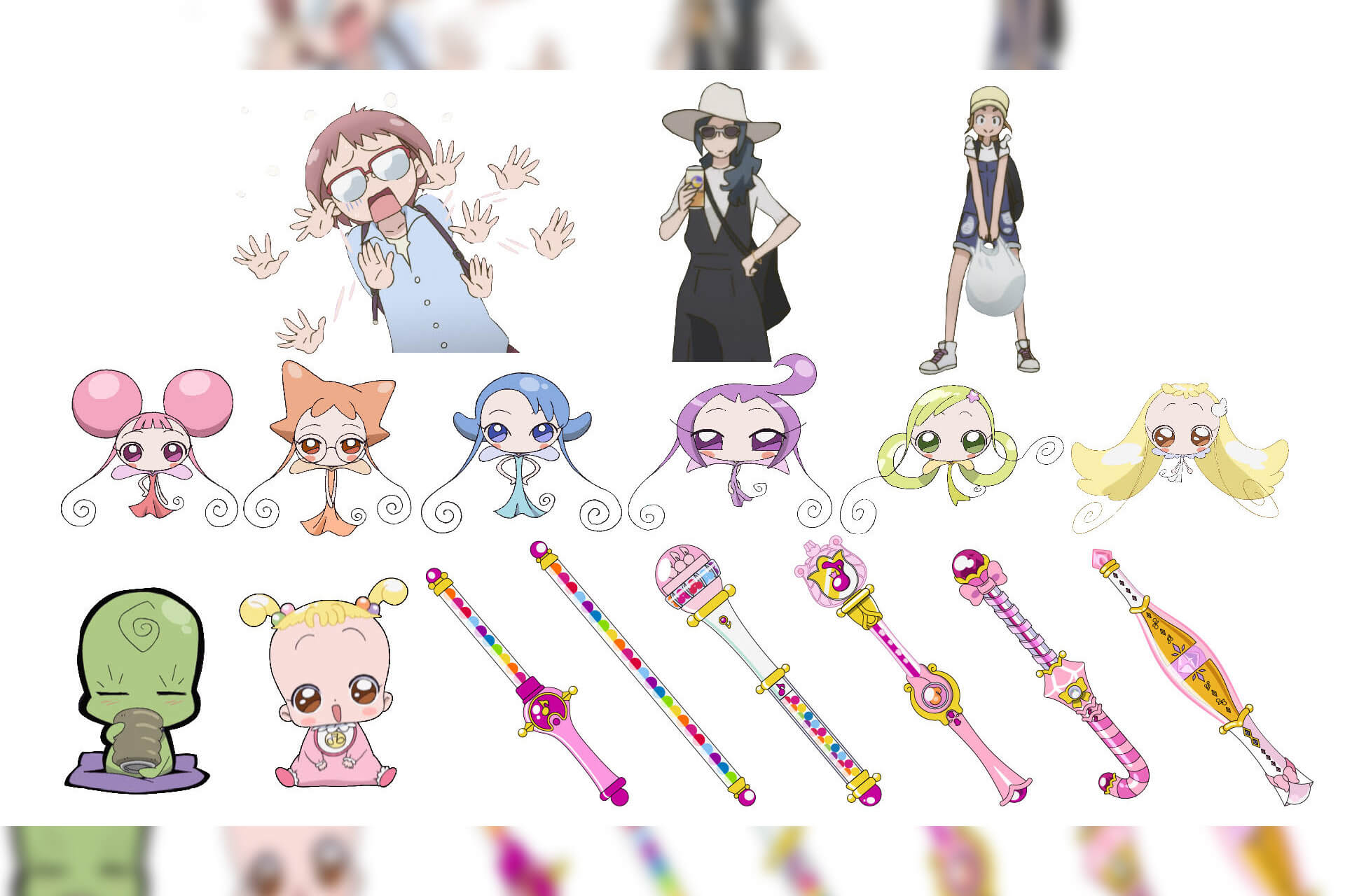 『魔女見習いをさがして』＆『おジャ魔女どれみ』シリーズからInstagramで使えるGIFスタンプの第2弾が登場！劇中からはヒロインたちの未解禁シーンも