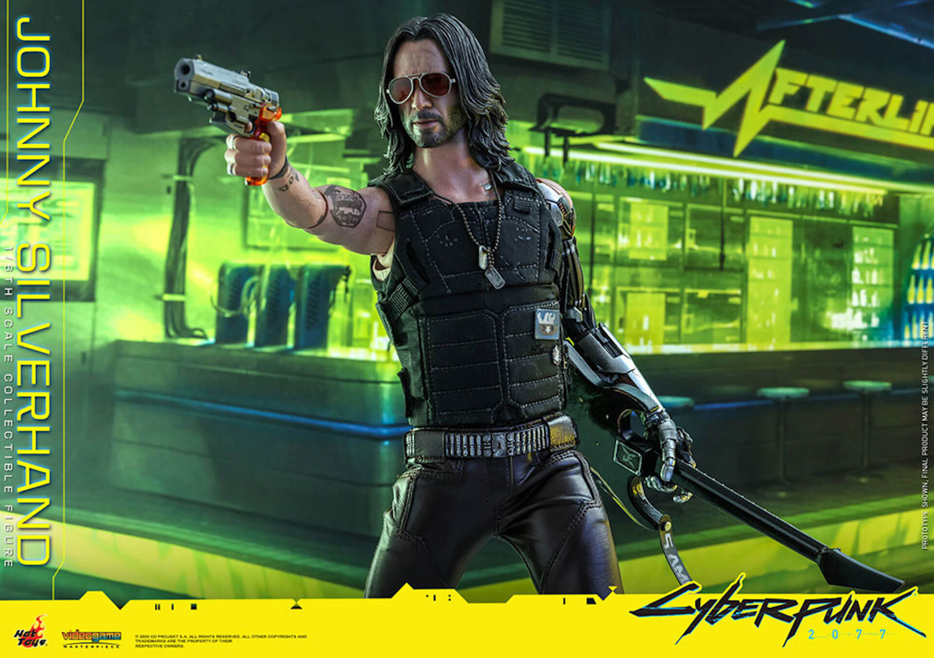 『サイバーパンク２０７７』 ジョニー・シルヴァーハンド 1/6 ホットトイズ Amazon | ビデオゲーム・マスターピース サイバーパンク2077