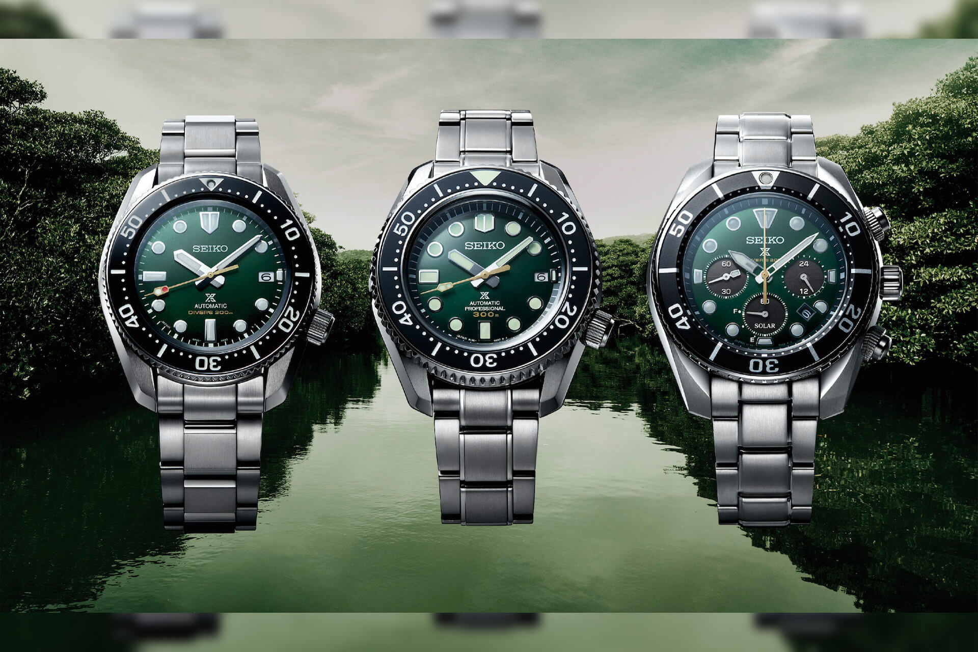 SEIKO セイコー ダイバークオーツ　2625-0010F 緑 腕時計 tech210126_seiko_main.jpg