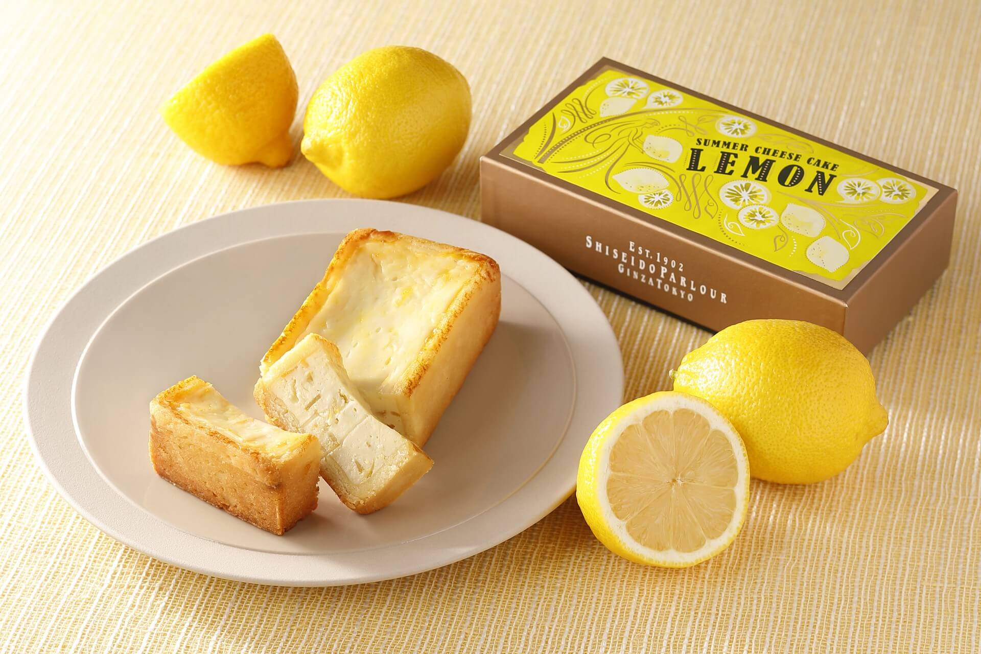 レモン×チーズケーキで夏を先取り！資生堂パーラーにて2種類の『夏のチーズケーキ（レモン）』が期間限定で登場 gourmet210406_shiseidoparlor_6