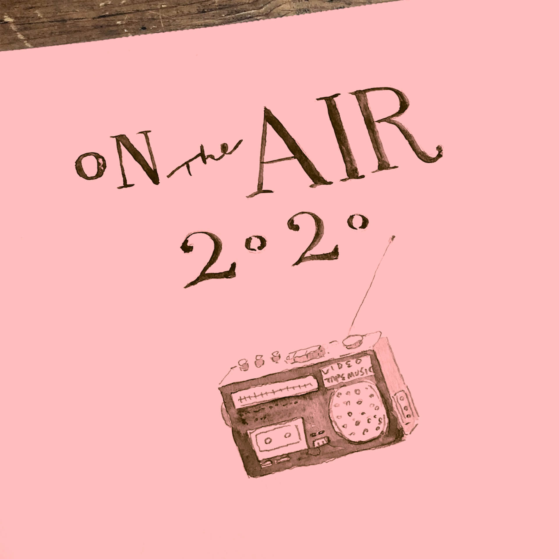 VIDEOTAPEMUSICが深夜ラジオの電波をエディットした楽曲“On The Air 2020（April 10）”を配信リリース！ music210409_videotapemusic_2