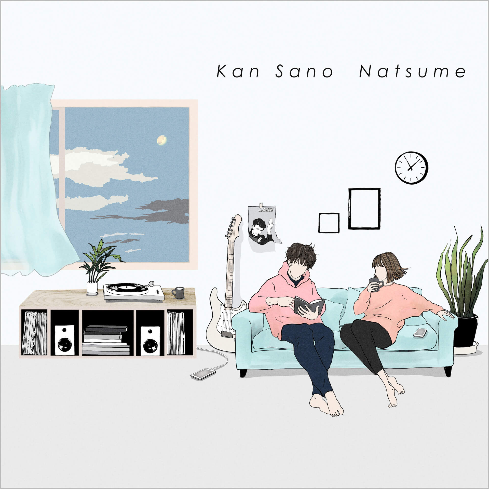 Kan Sanoの新曲“Natsume”のリリックビデオが本日プレミア公開！直前インスタライブも実施 music210514_kansano_natsume_2