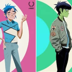 Fred Perry×Gorillaz