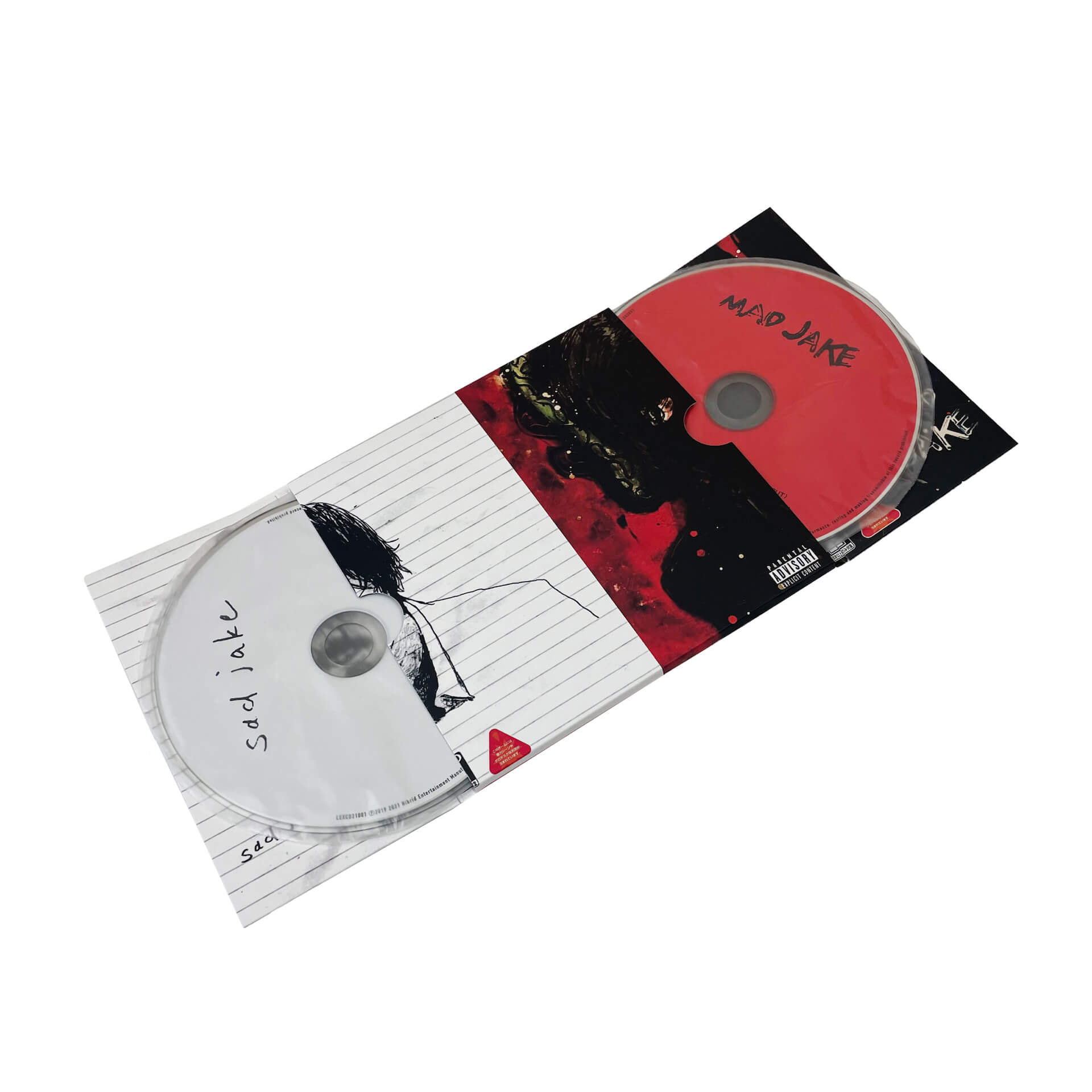 Jin Doggによる2019年リリースの1stアルバム『SAD JAKE』『MAD JAKE』が豪華仕様でCDでリリース！ music210526_jindogg-210526_3