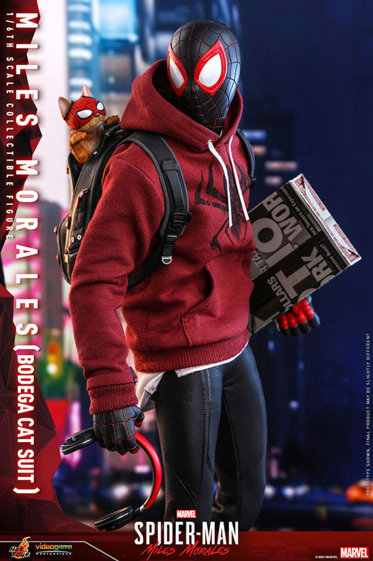 ホットトイズ スパイダーマン マイルズモラレス 1/6 hot toys - フィギュア