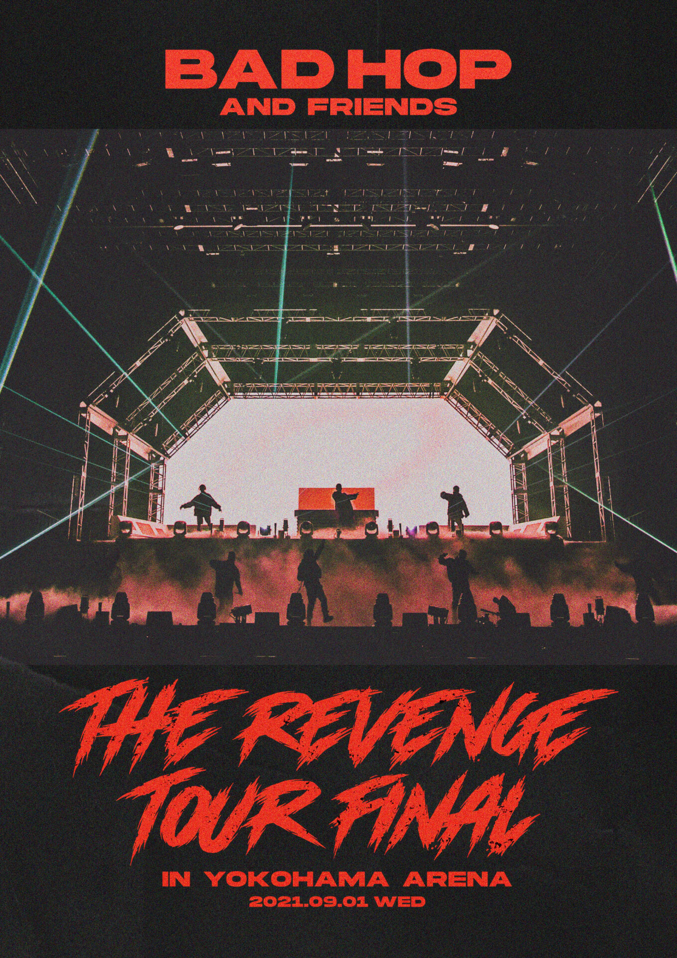 BADHOP バッドホップ THE REVENGE TOUR マスク - 国内アーティスト